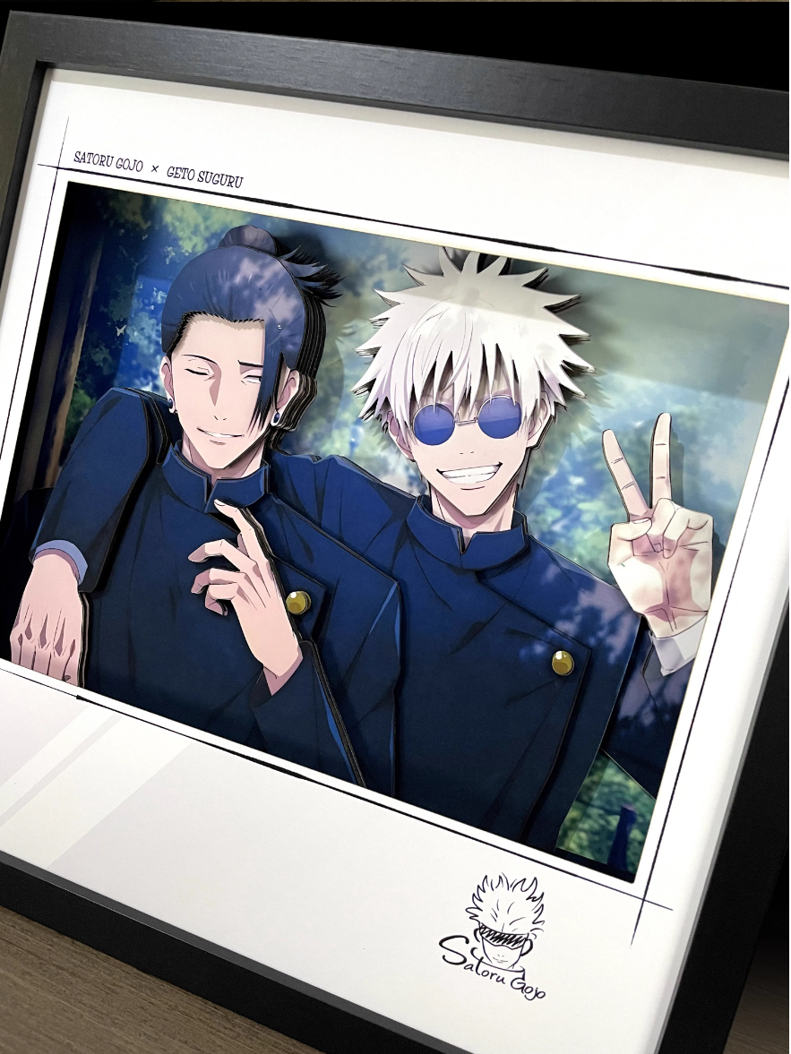 【In stock】Decorative Painting of Gojo & Geto-MOMO Studio