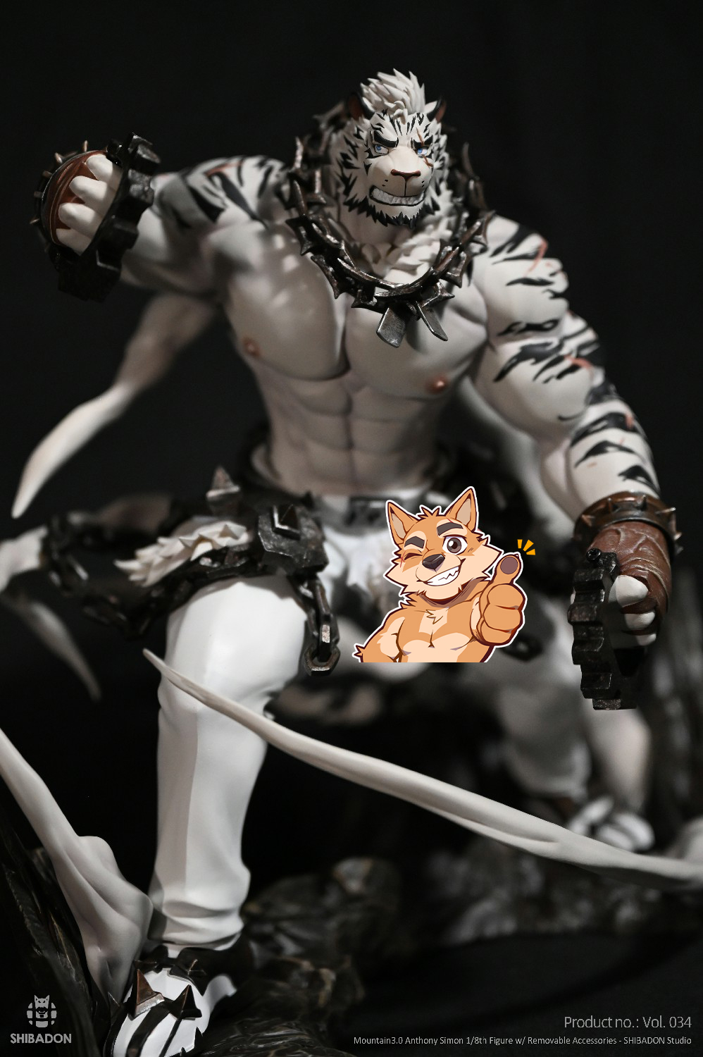 【Sold out】1/8 Scale Mountain 3.0-Anthony Simon-Shibadon Studio