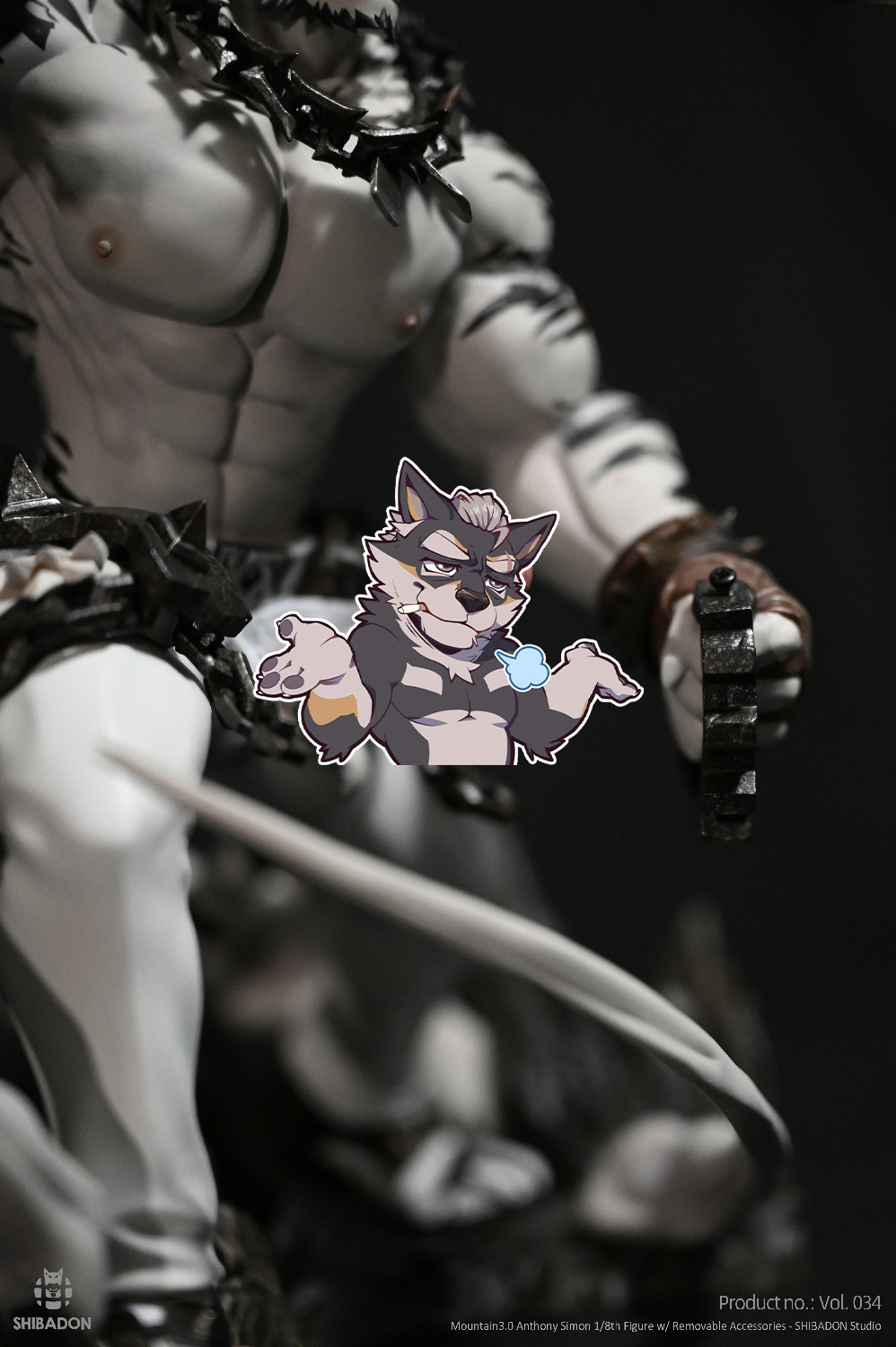 【Sold out】1/8 Scale Mountain 3.0-Anthony Simon-Shibadon Studio