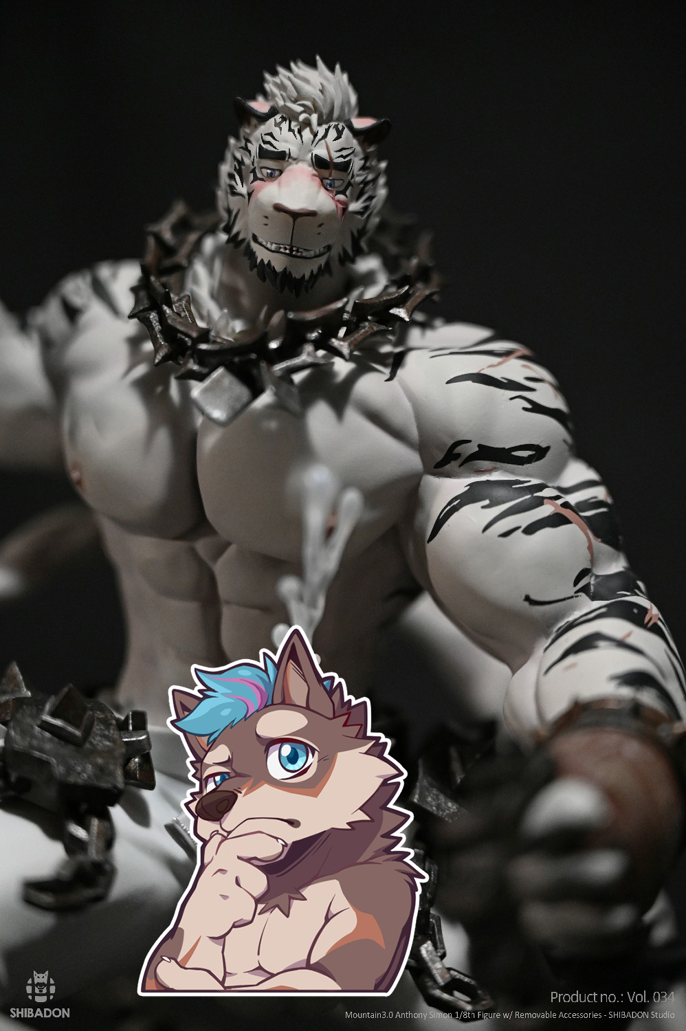 【Sold out】1/8 Scale Mountain 3.0-Anthony Simon-Shibadon Studio