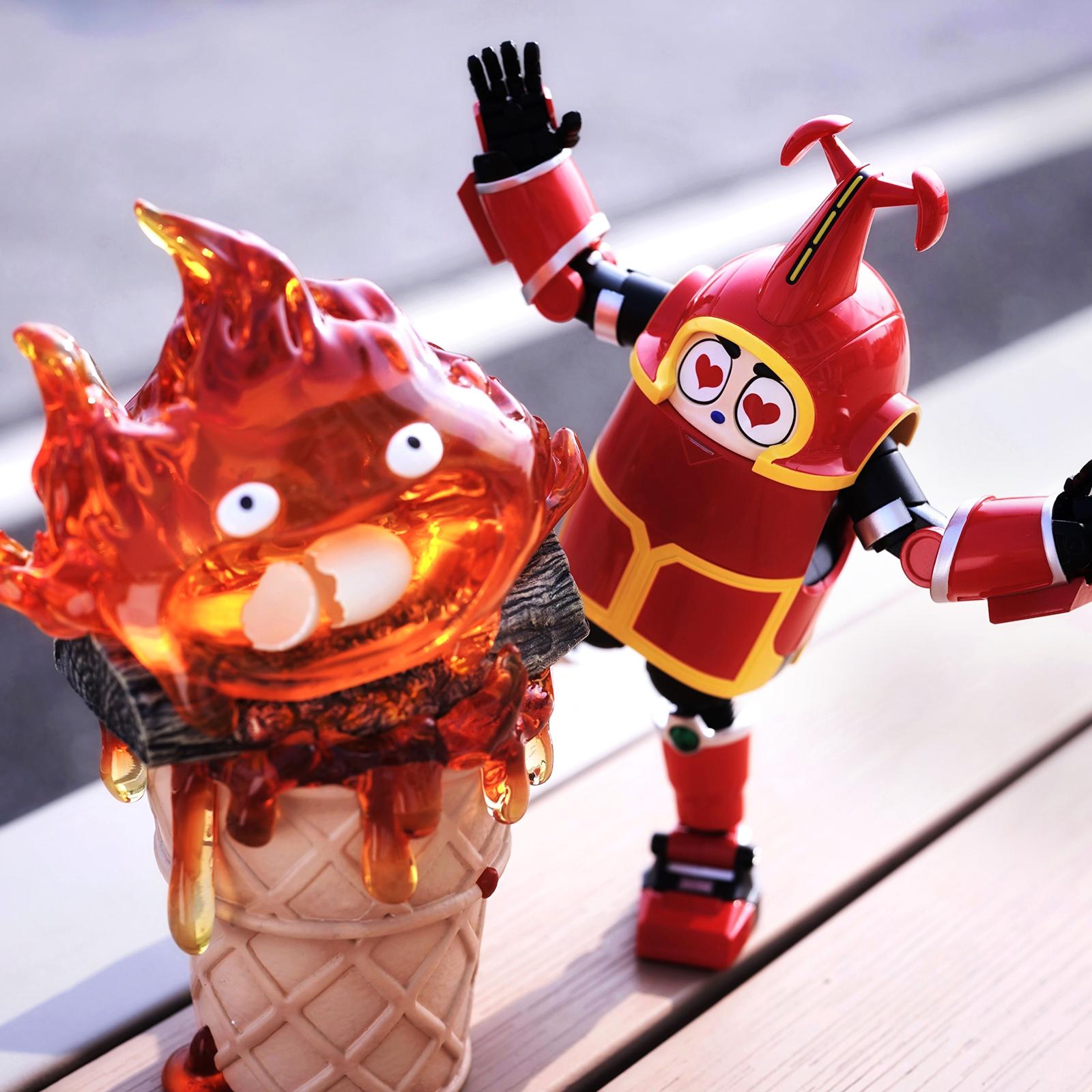 【Pre-sale】Calcifer Ice Crem-Howl's Moving Castle-LongMiao Studio