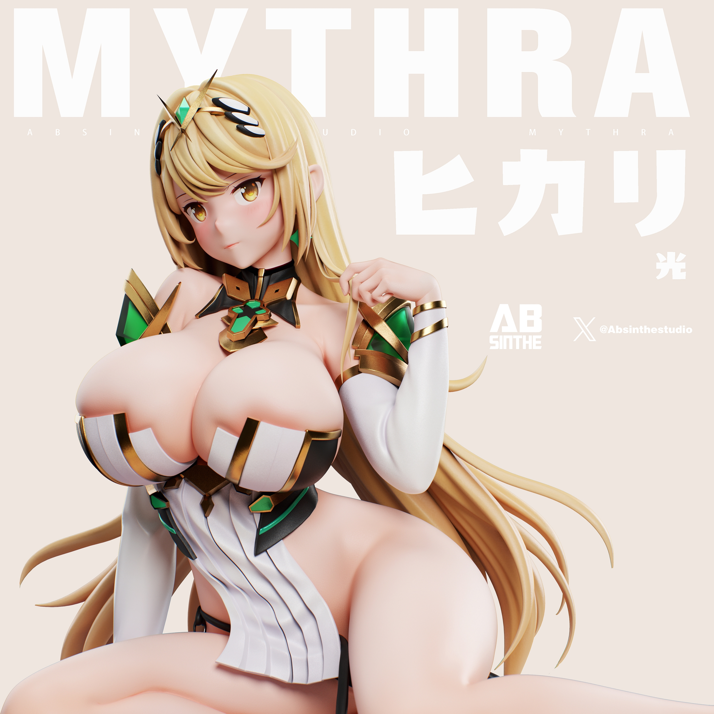 【Sold out】1/6 Scale Mythra-Xenoblade Chronicles-ABsinthe Studio