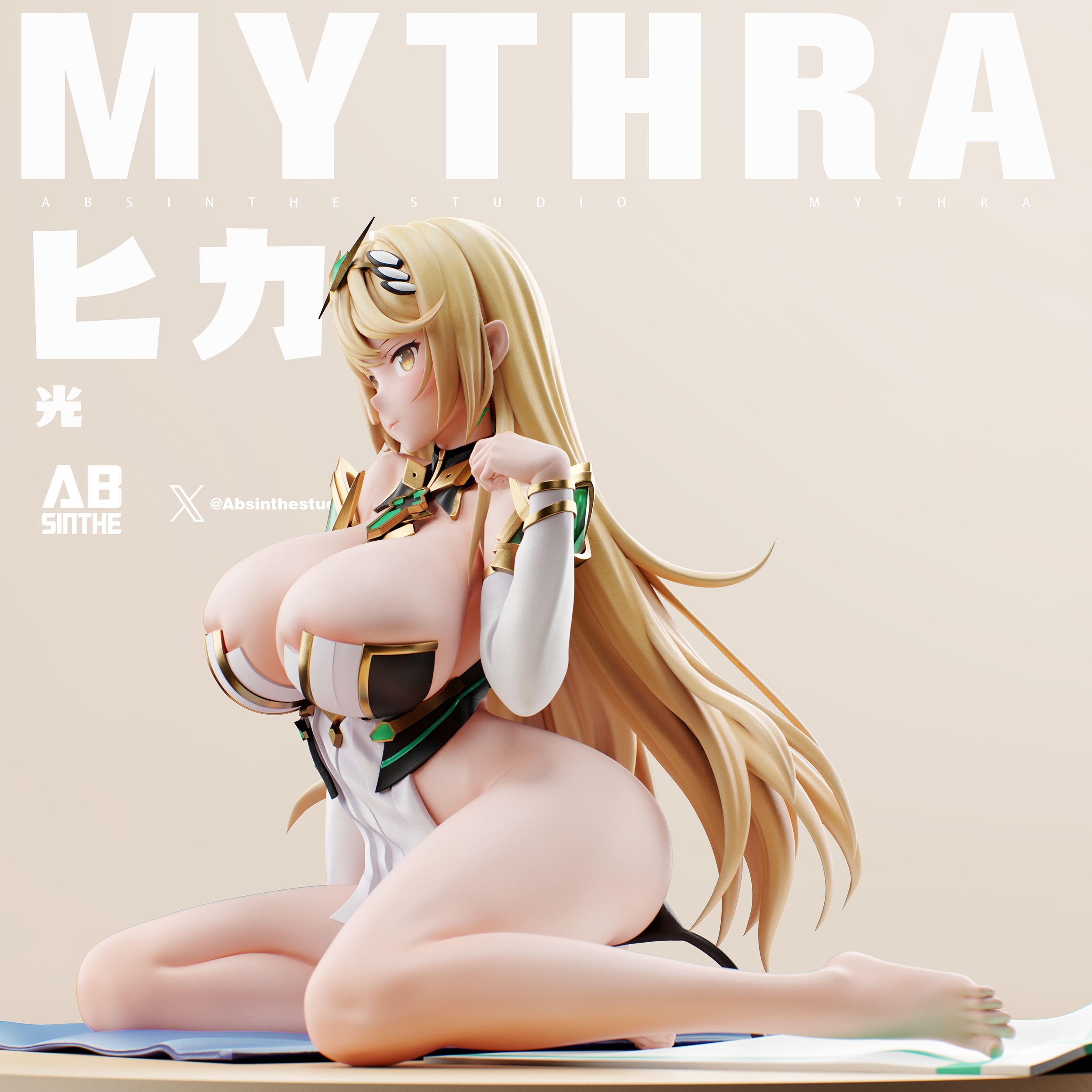 【Sold out】1/6 Scale Mythra-Xenoblade Chronicles-ABsinthe Studio