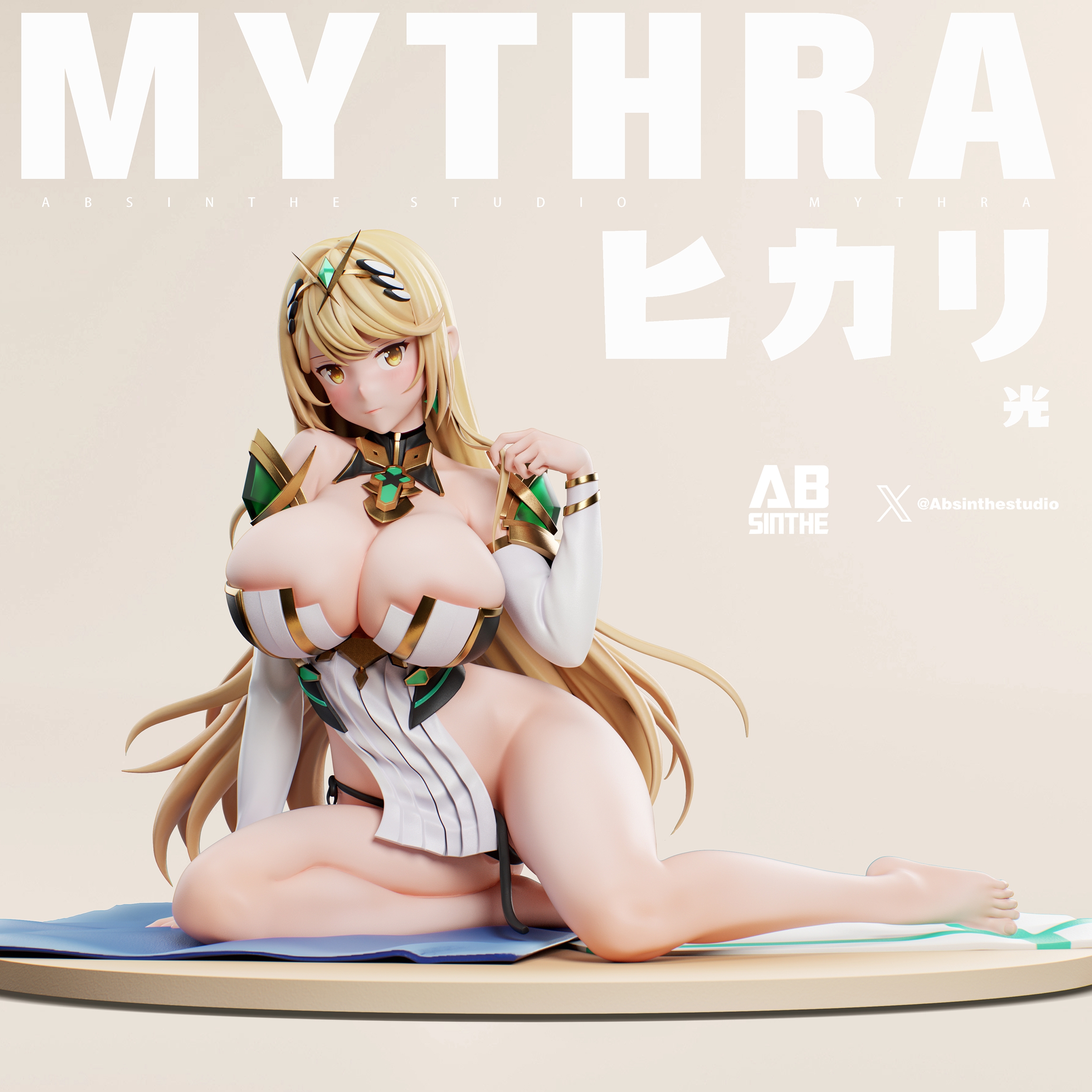 【Sold out】1/6 Scale Mythra-Xenoblade Chronicles-ABsinthe Studio