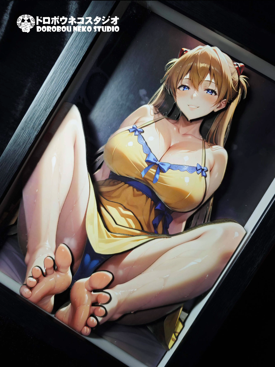 【In stock】DSMG-107 Decorative Painting of Asuka Langley Soryu-EVA-Dorobou Neko Studio