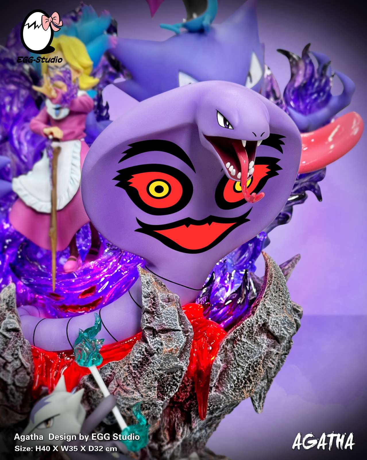 【Pre-sale】Ghost Type Elite Four Agatha with LED-Pokemon-EGGS Studio