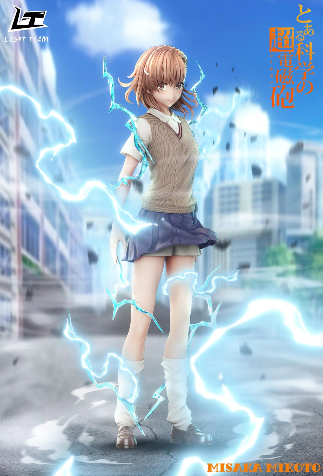 【Pre-sale】1/7 & 1/4 Scale Mikoto Misaka–A Certain Magical Index–Light Team Studio