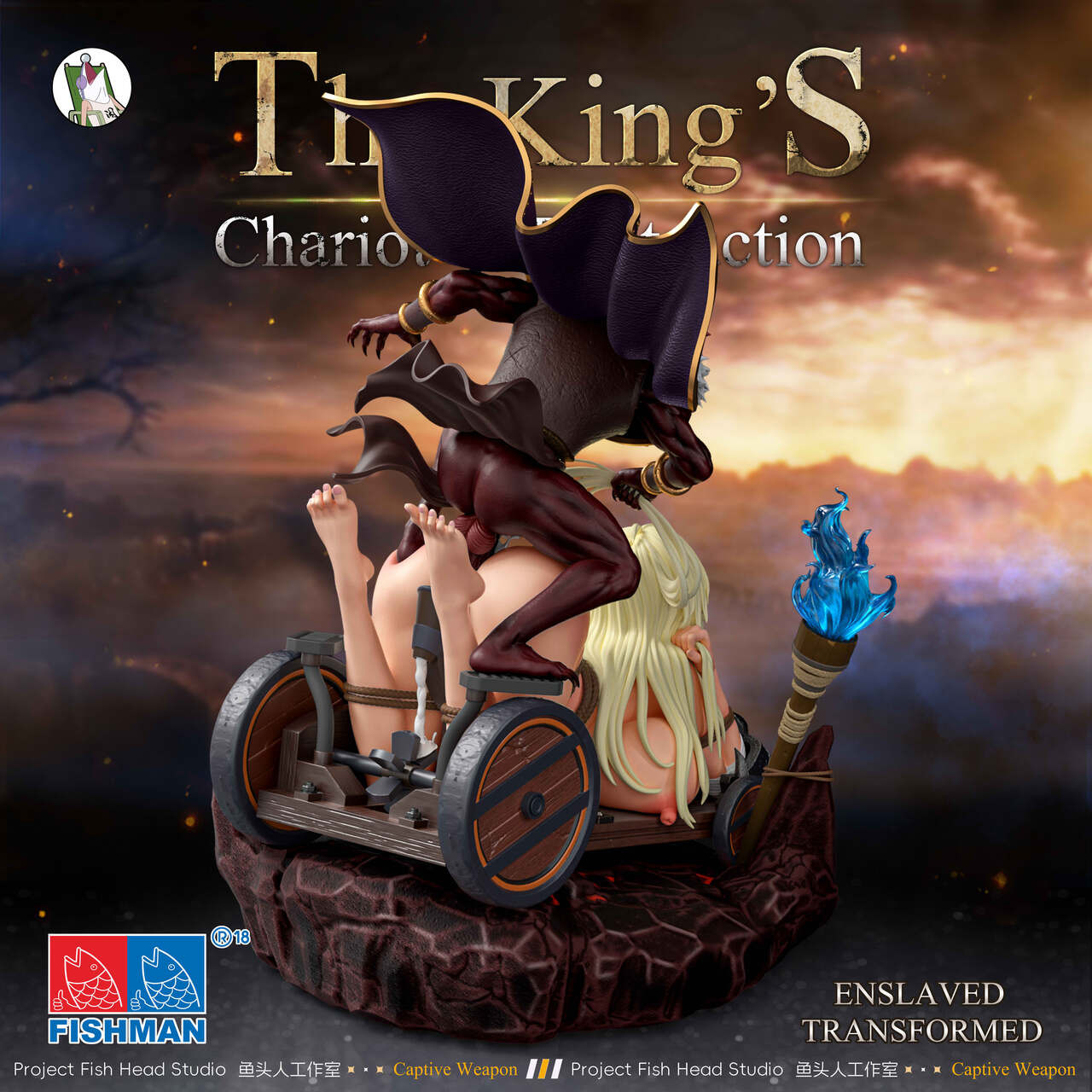 【Pre-sale closed】1/6 Scale The King's Charior of Destruction Goblin 002-Goblin Slayer-Fish Head Studio