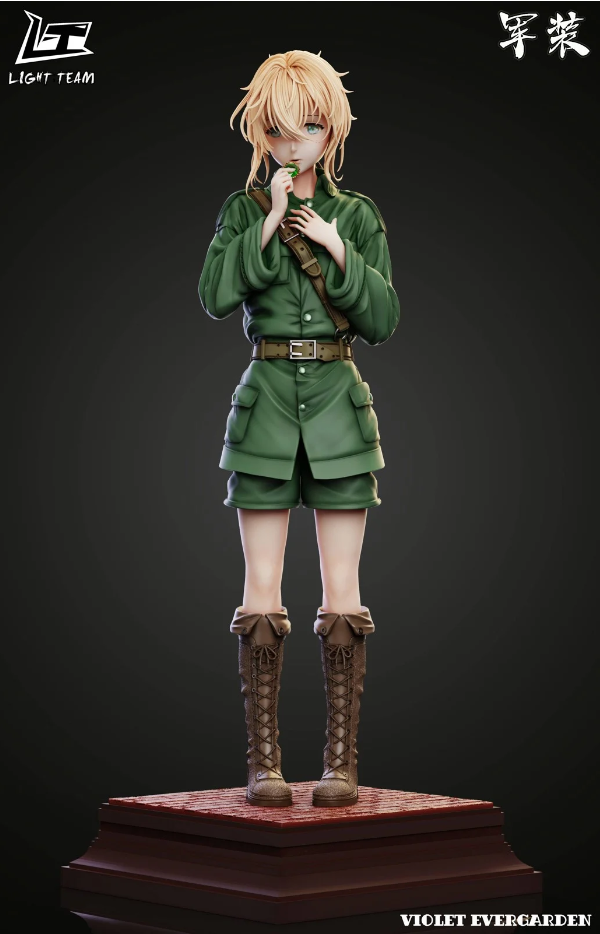 【In stock】1/6 Scale Childhood Military Uniform Ver. Violet Evergarden–Violet Evergarden–Light Team Studio