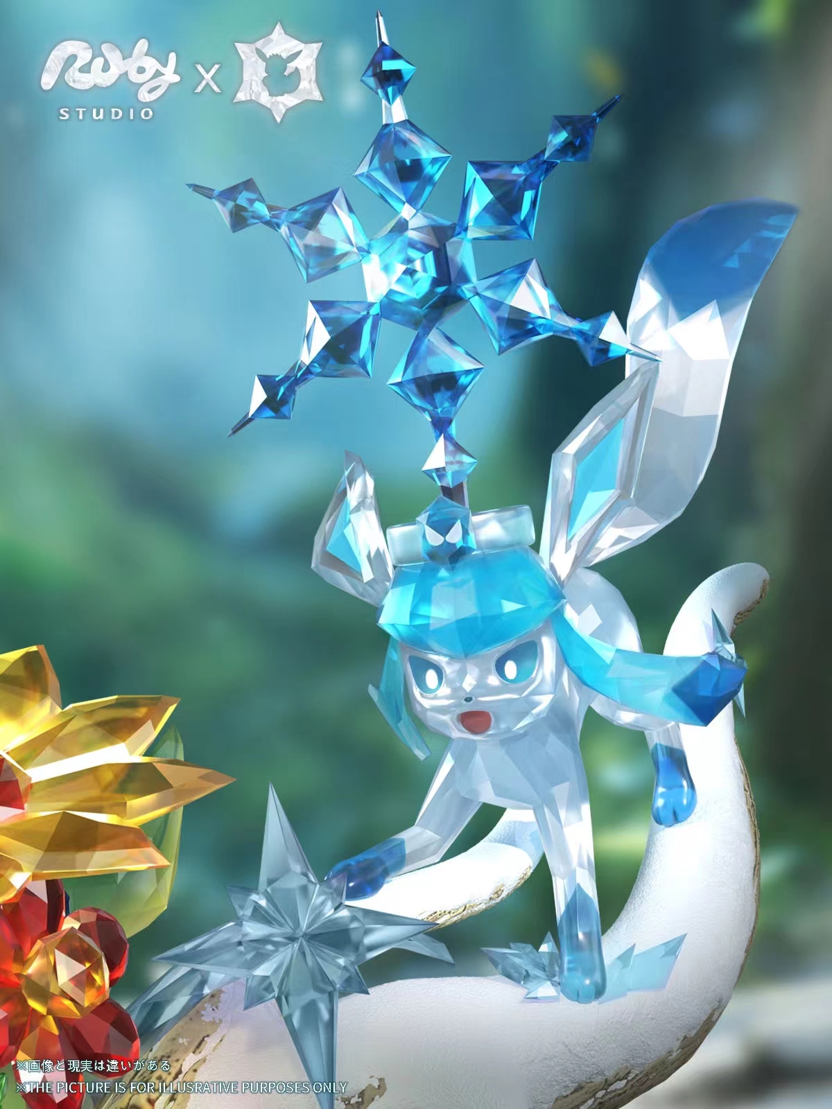 【Pre-sale】002 Leafeon & Glaceon-Pokemon-Ruby Studio