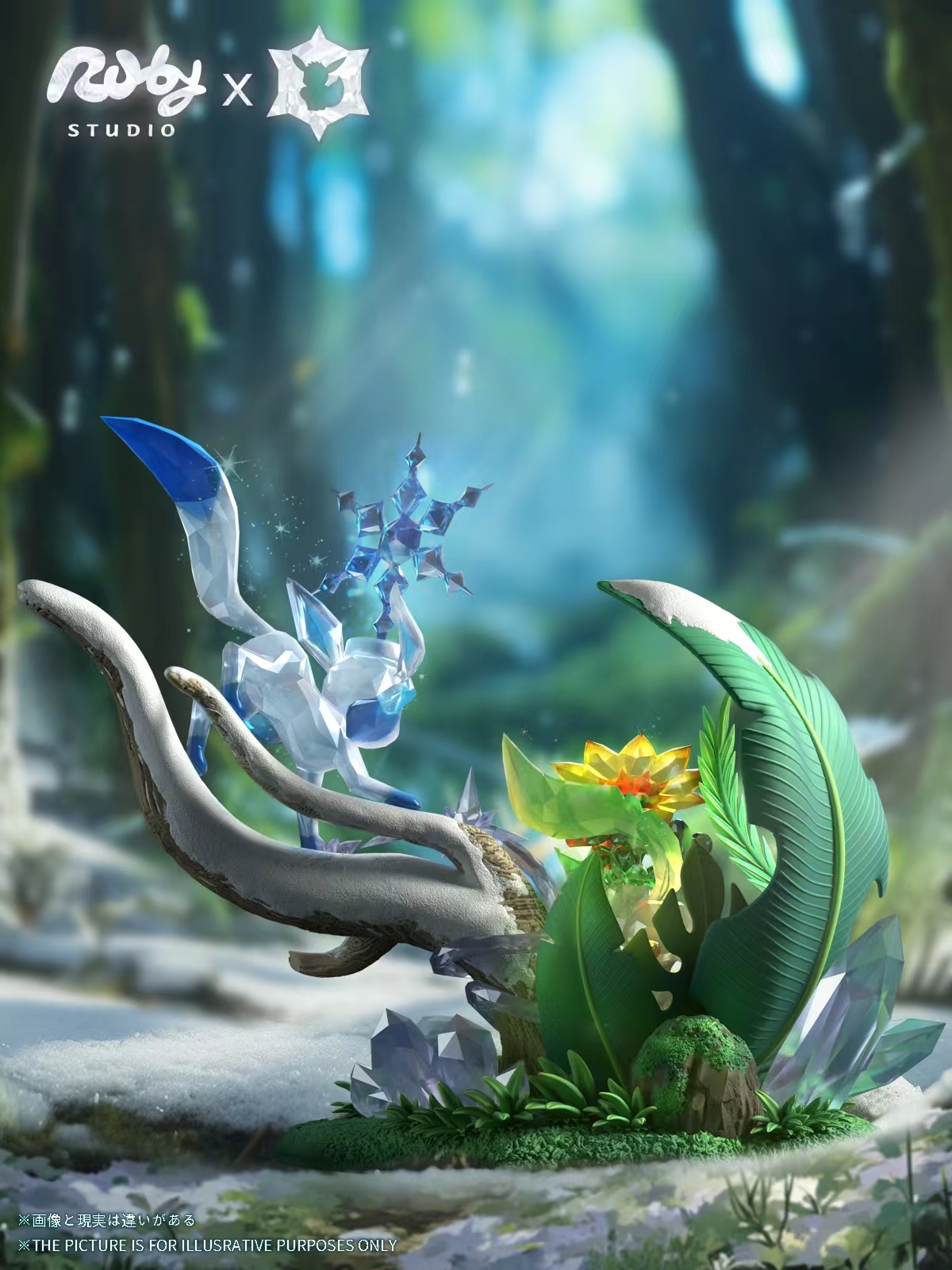 【Pre-sale】002 Leafeon & Glaceon-Pokemon-Ruby Studio
