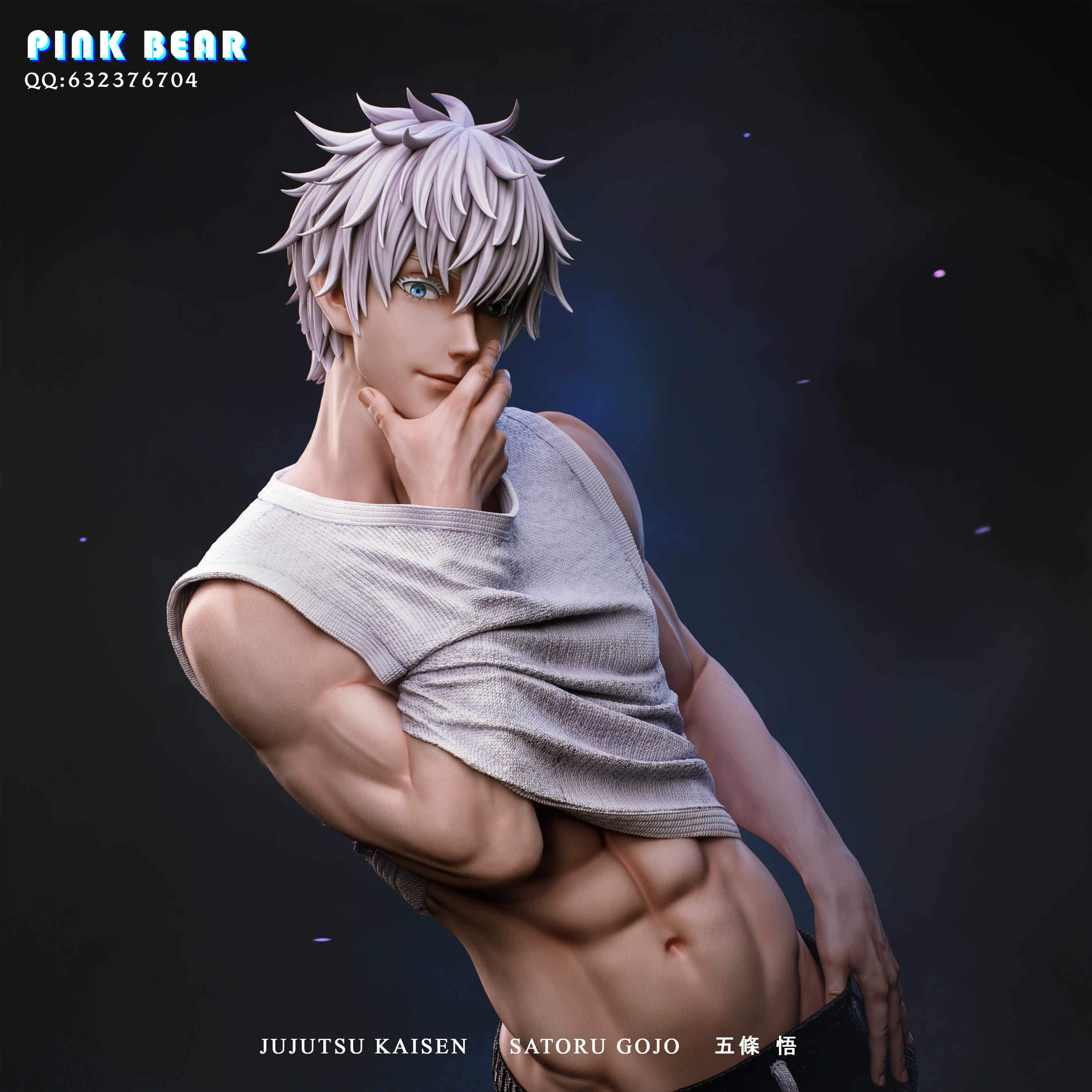 【Sold out no more】1/6 Scale Gojo-Pink Bear Studio