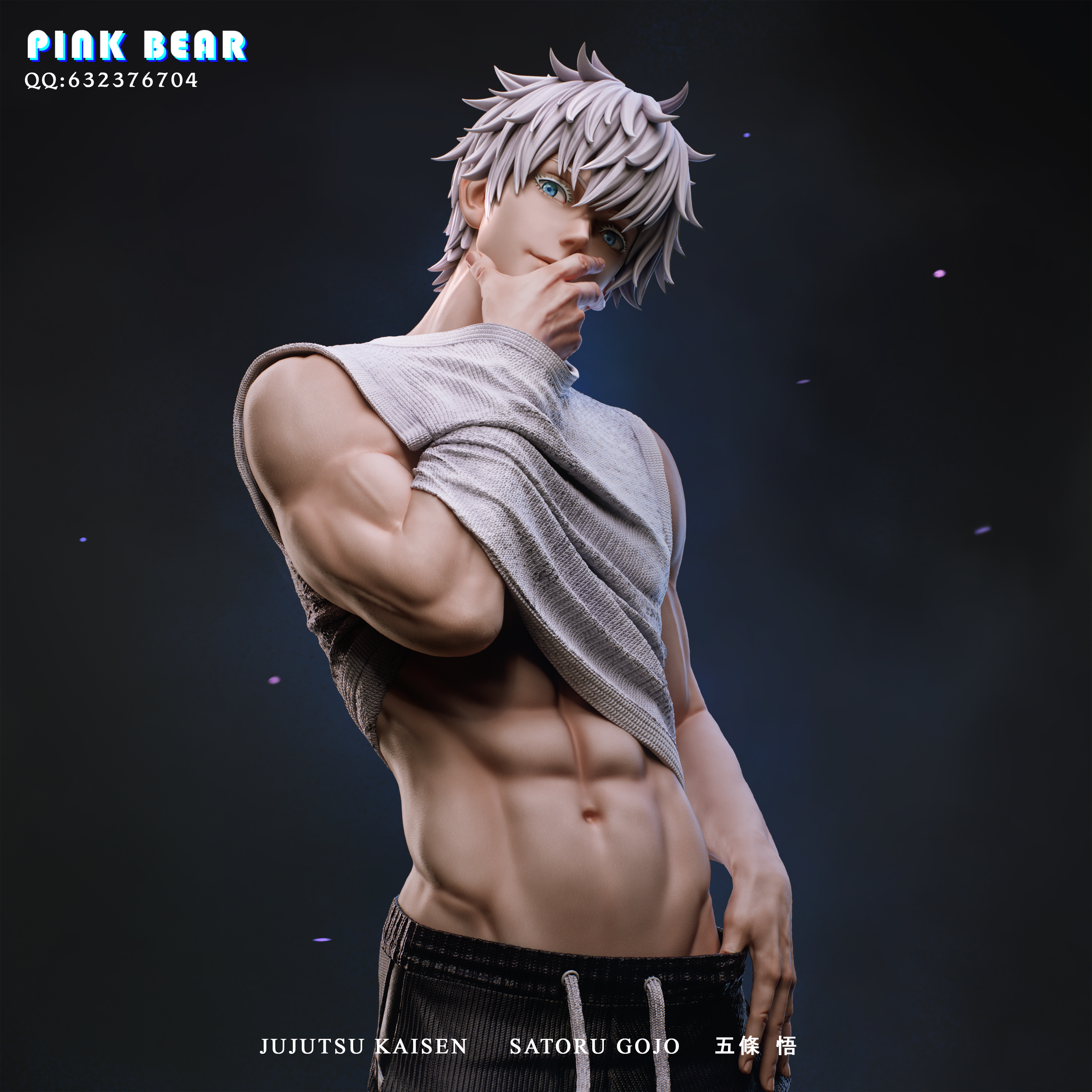 【Sold out no more】1/6 Scale Gojo-Pink Bear Studio