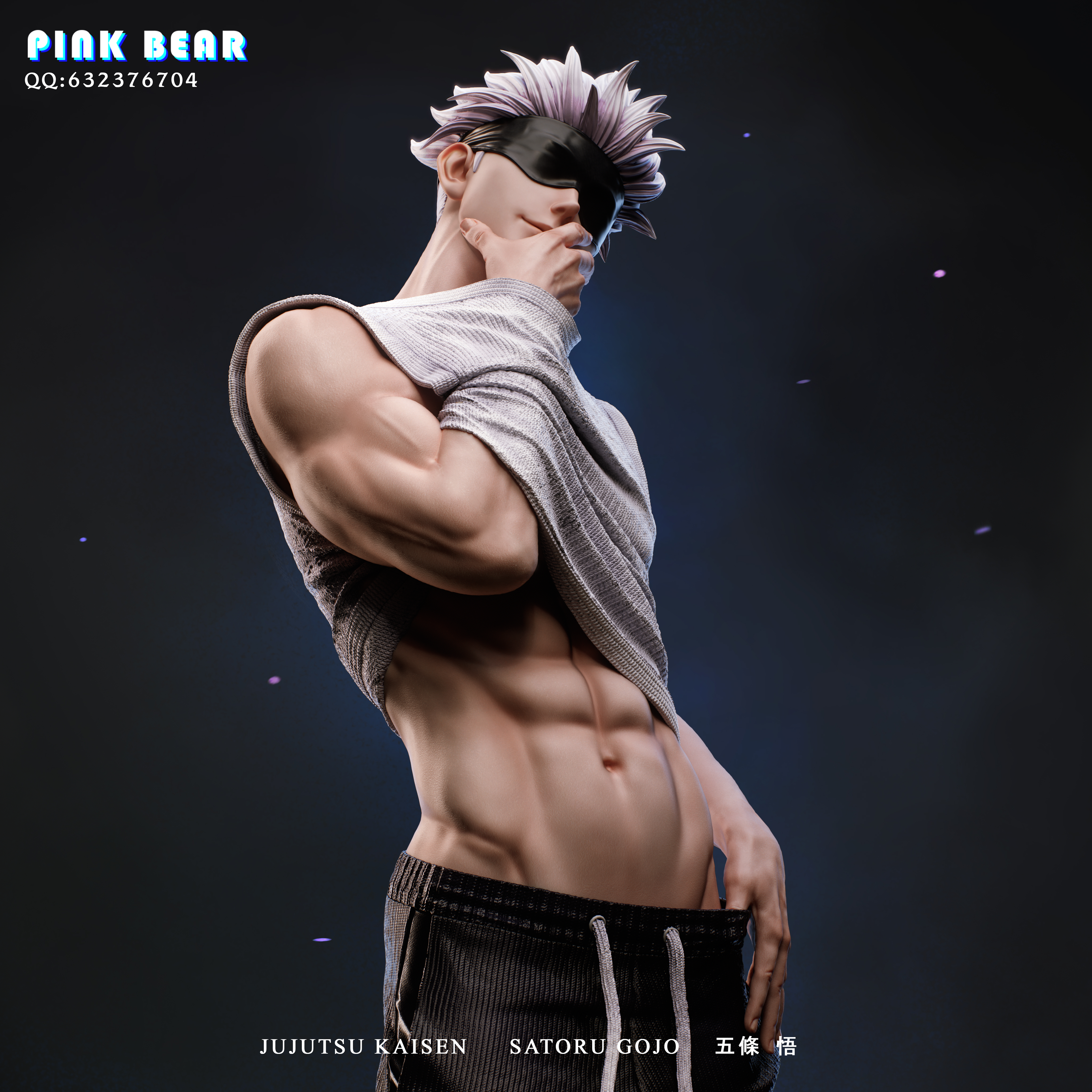 【Sold out no more】1/6 Scale Gojo-Pink Bear Studio