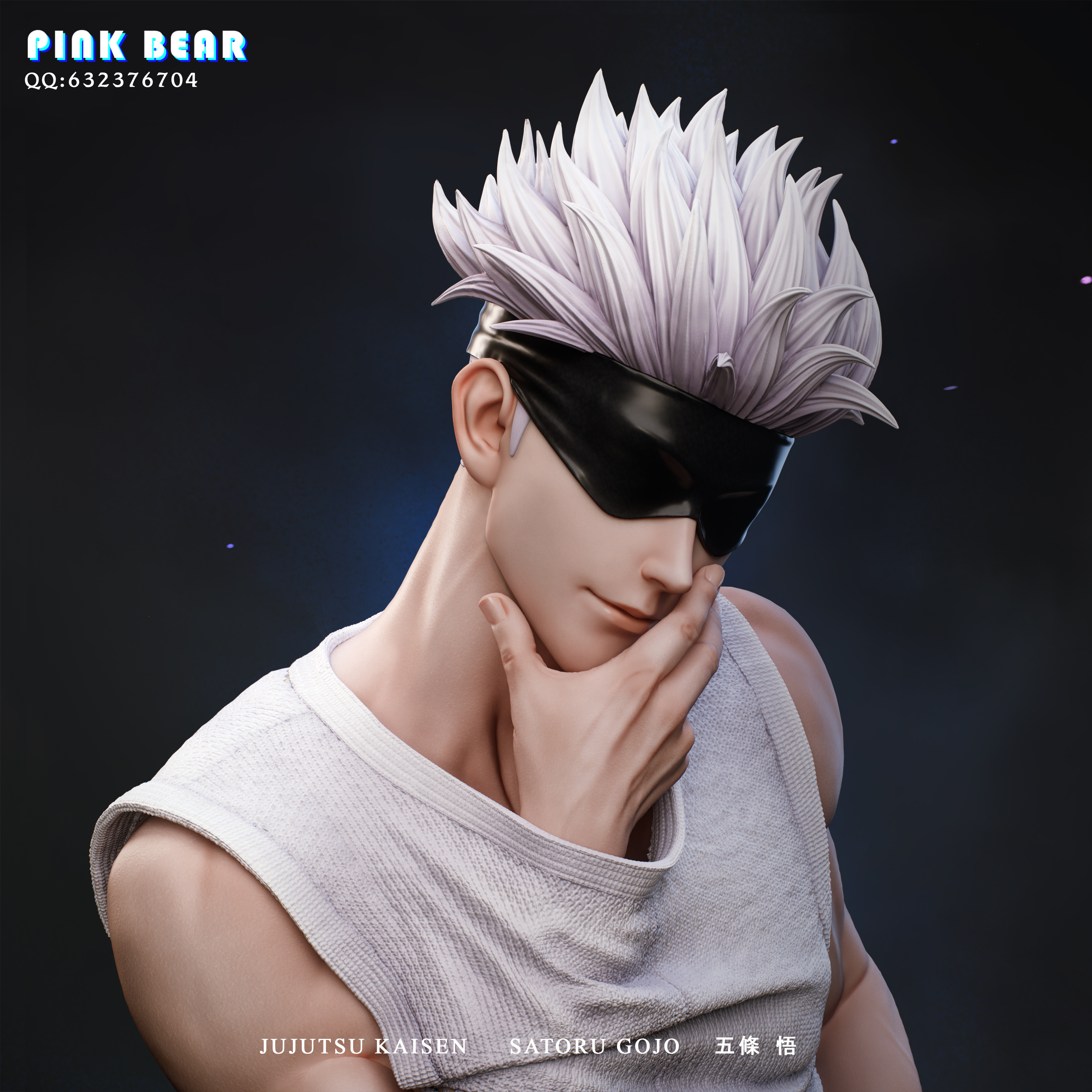 【Sold out no more】1/6 Scale Gojo-Pink Bear Studio
