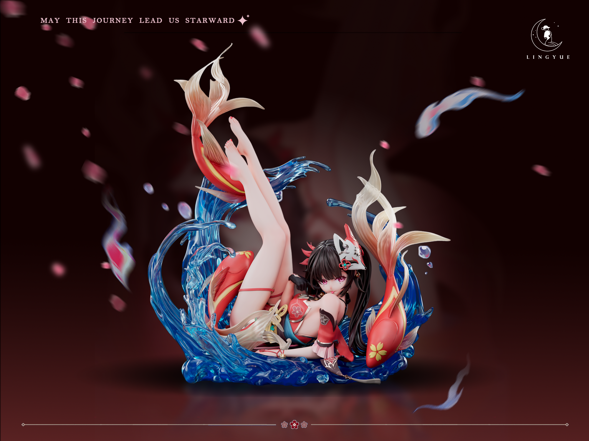 【Sold out】1/6 Scale Masked Fools Sparkle–Honkai: Star Rail–LINGYUE Studio