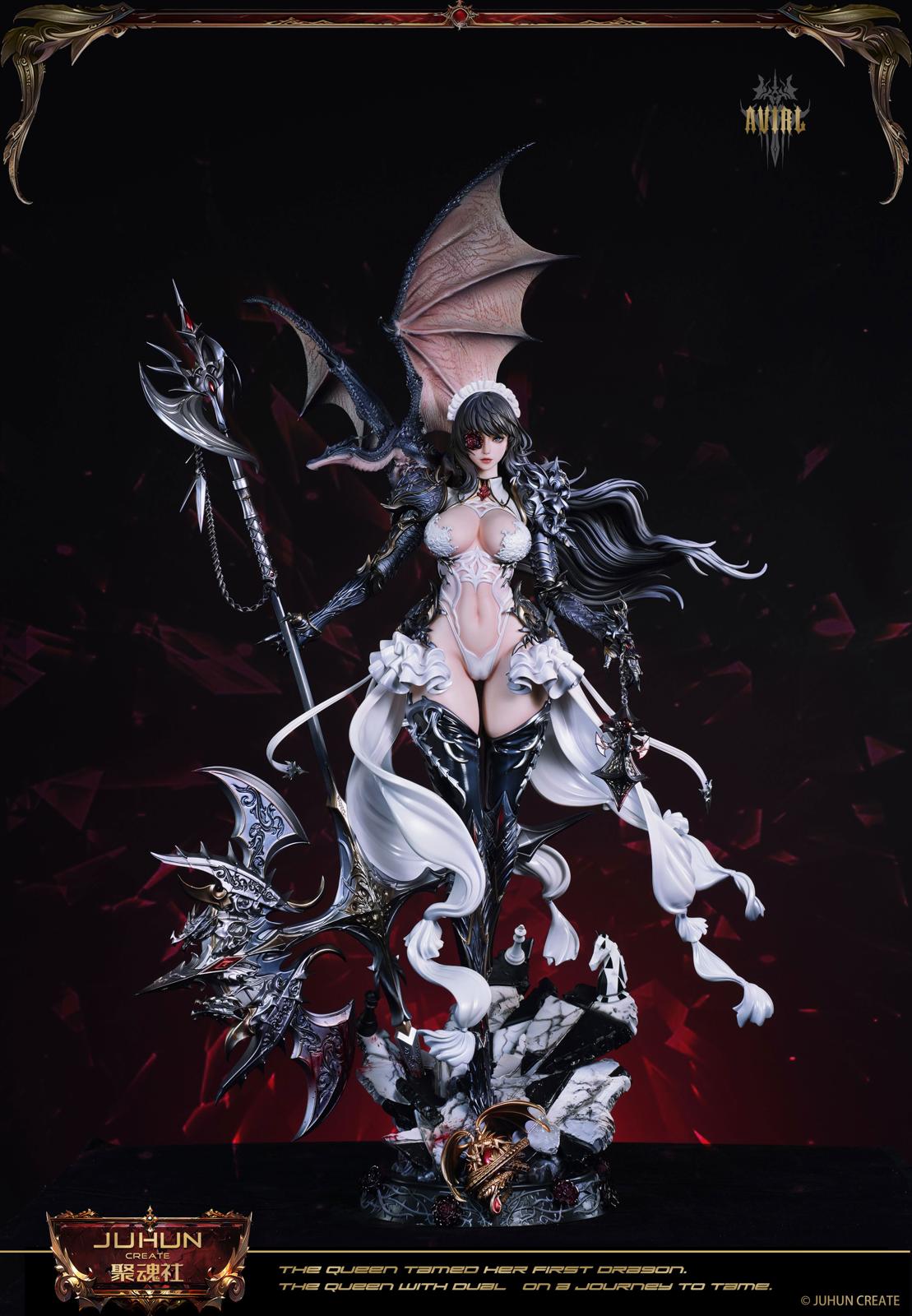 【Sold out】 Dragon Queen/ Maid Avril–Original Design–JuHun Create Studio