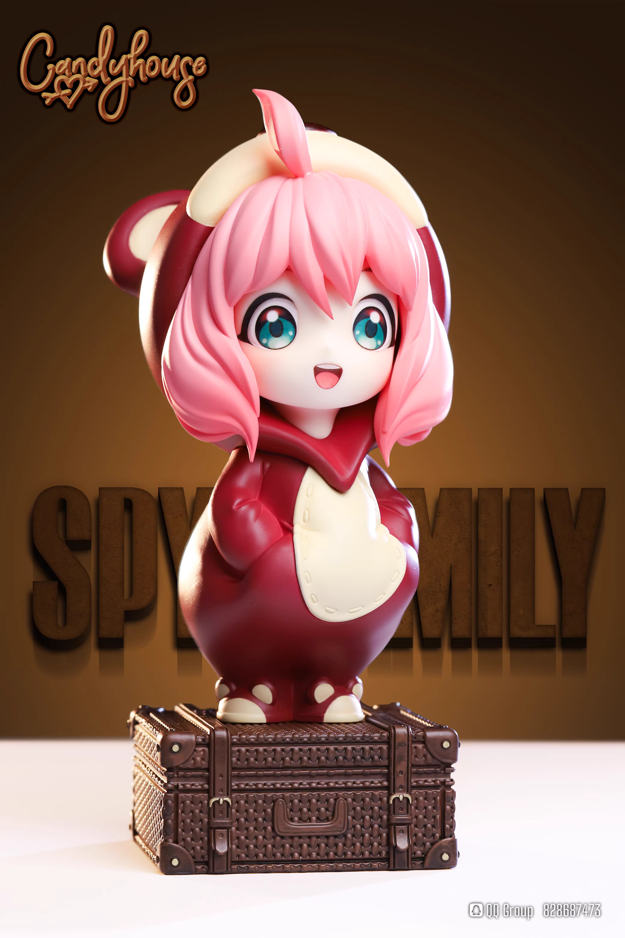 【Pre-sale】Strawberry Bear Anya Forger–CandyHouse Studio