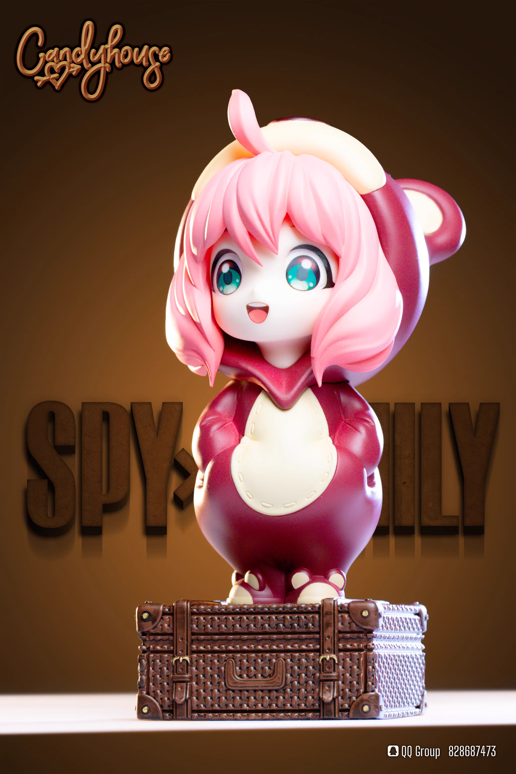【Pre-sale】Strawberry Bear Anya Forger–CandyHouse Studio