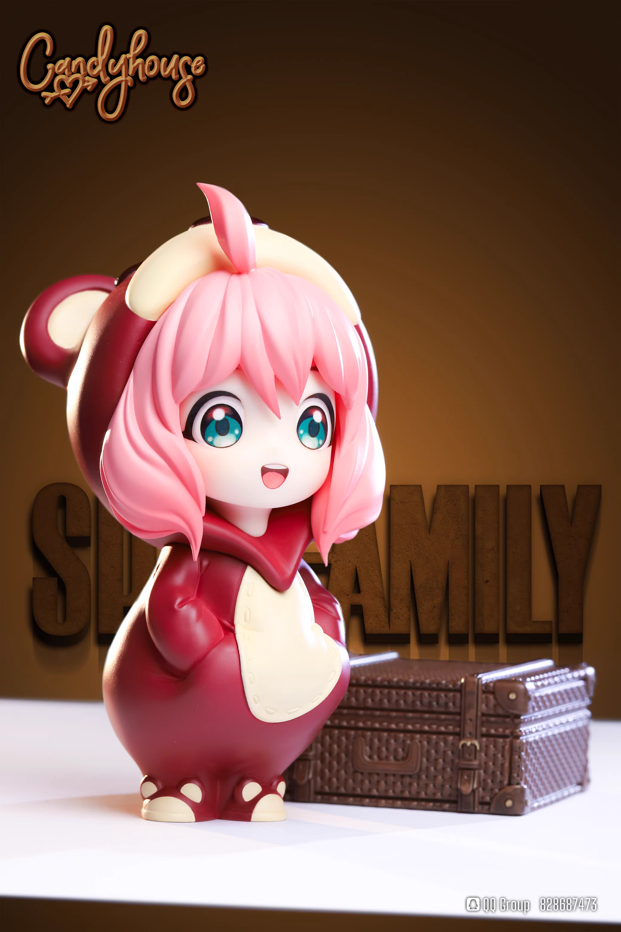 【Pre-sale】Strawberry Bear Anya Forger–CandyHouse Studio