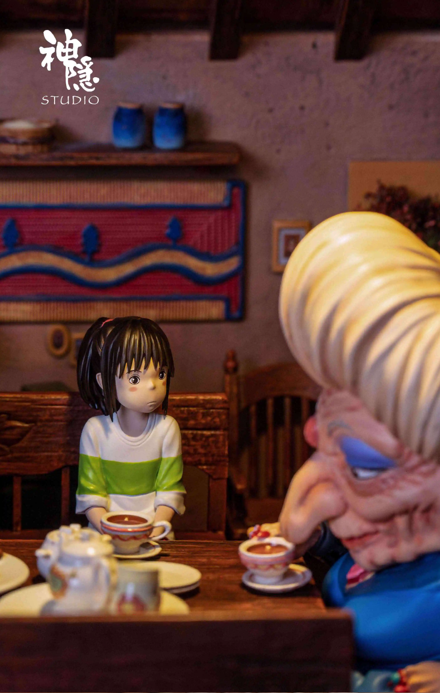 【Sold out】Tea Party No-face Man & ぜにーば-Spirited Away-ShenYin Studio