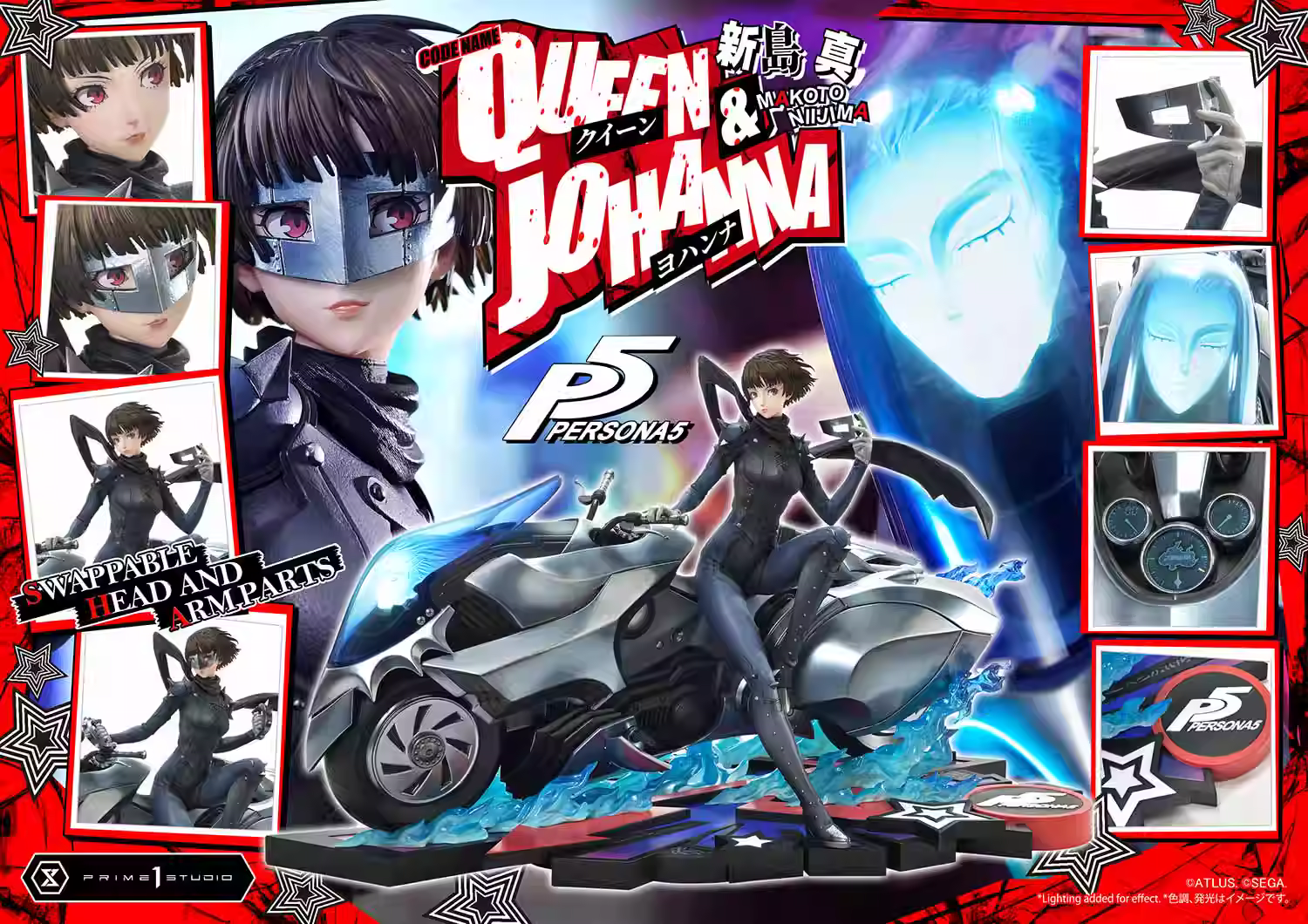 【Pre-sale】1/4 Scale Queen Makoto Niijima Johanna-Persona 5-Prime 1 Studio