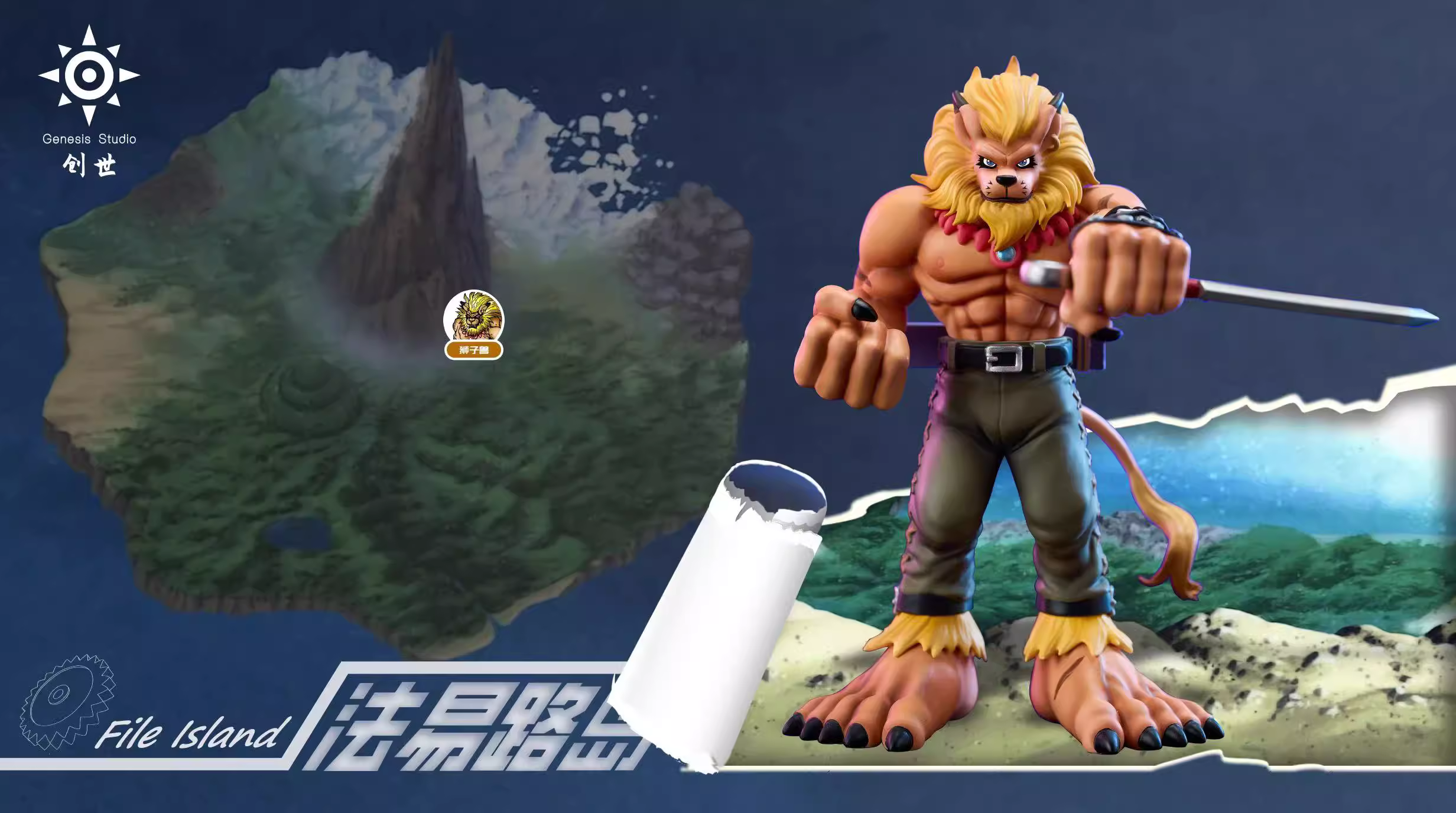 【Pre-sale】Leomon-Digimon Adventure-Genesis Studio