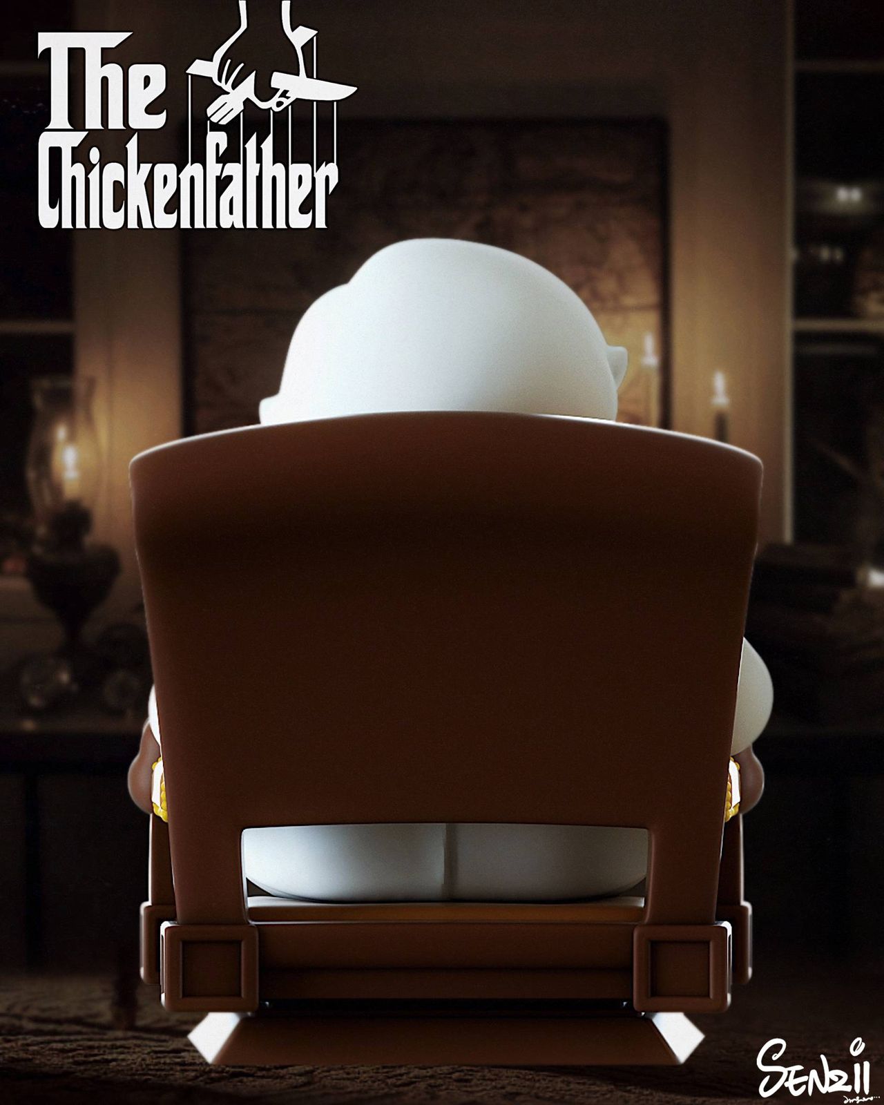 【Pre-sale】 The Chicken Father–Original Design–Senzii Studio
