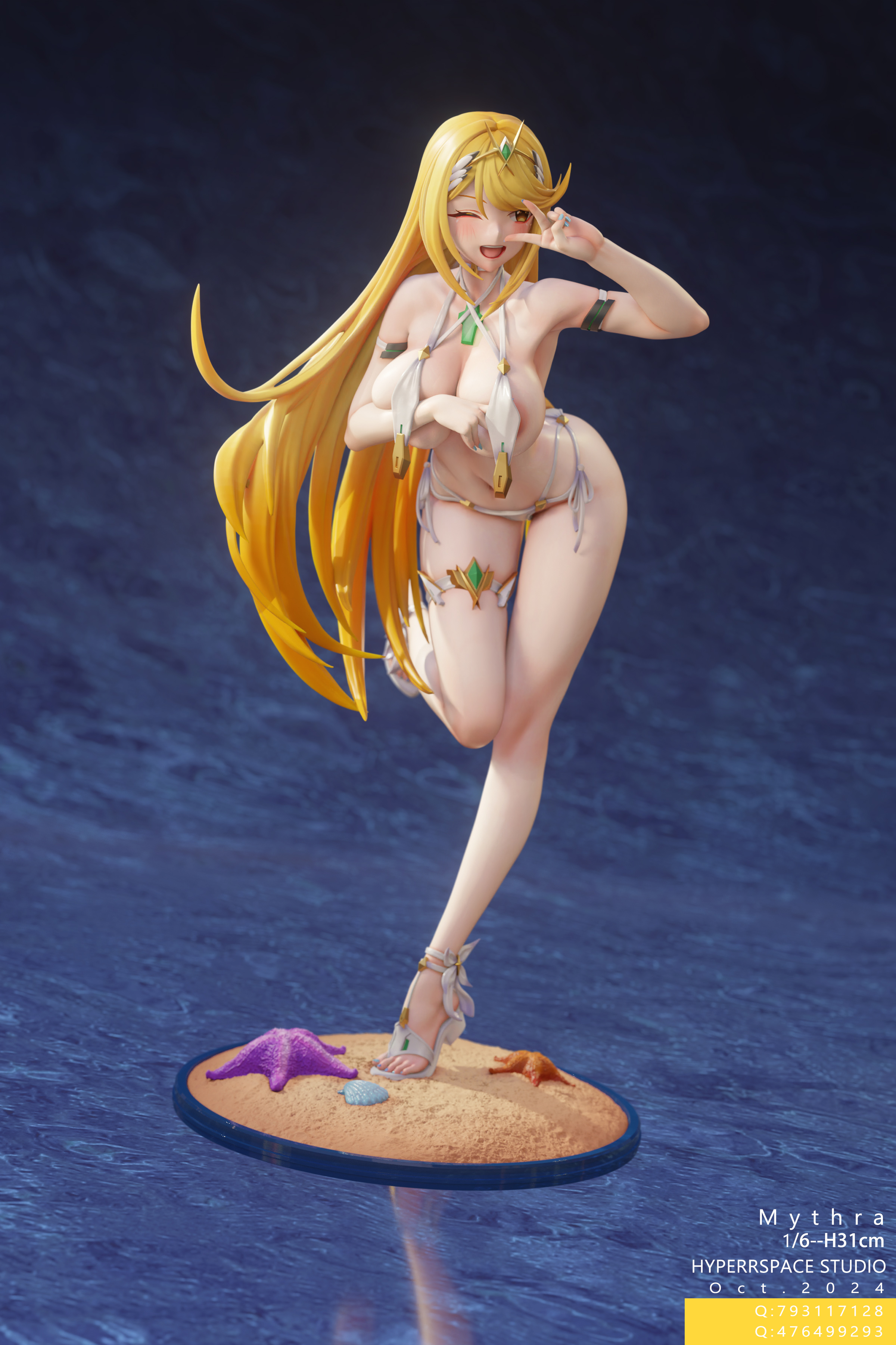 【Sold out】1/6 Scale Mythra & Pyra-Xenoblade Chronicles-Hyperspace Studio