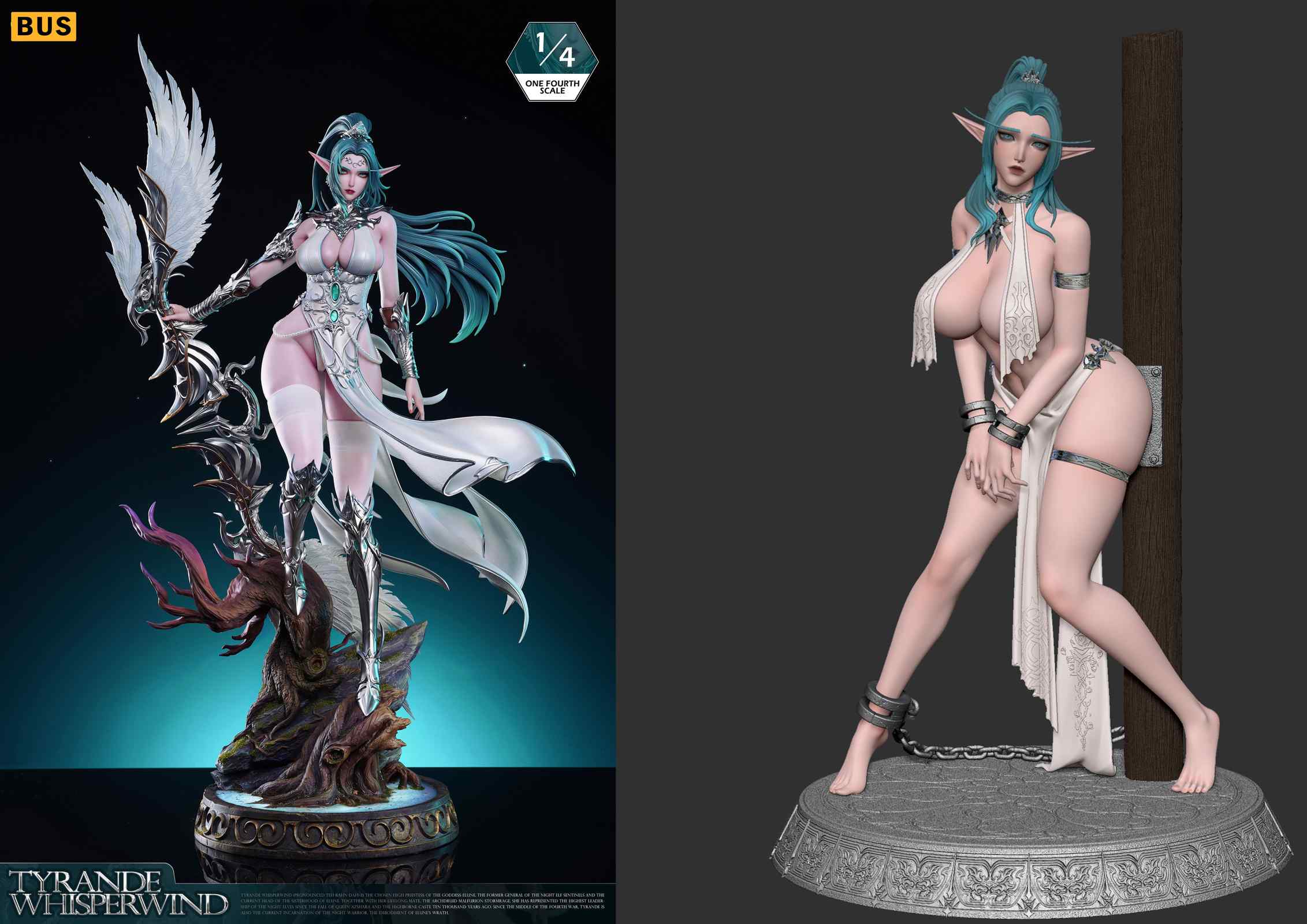 【Pre-sale closed】1/4 Scale Tyrande Whisperwind-World of Warcraft-BUS Studio