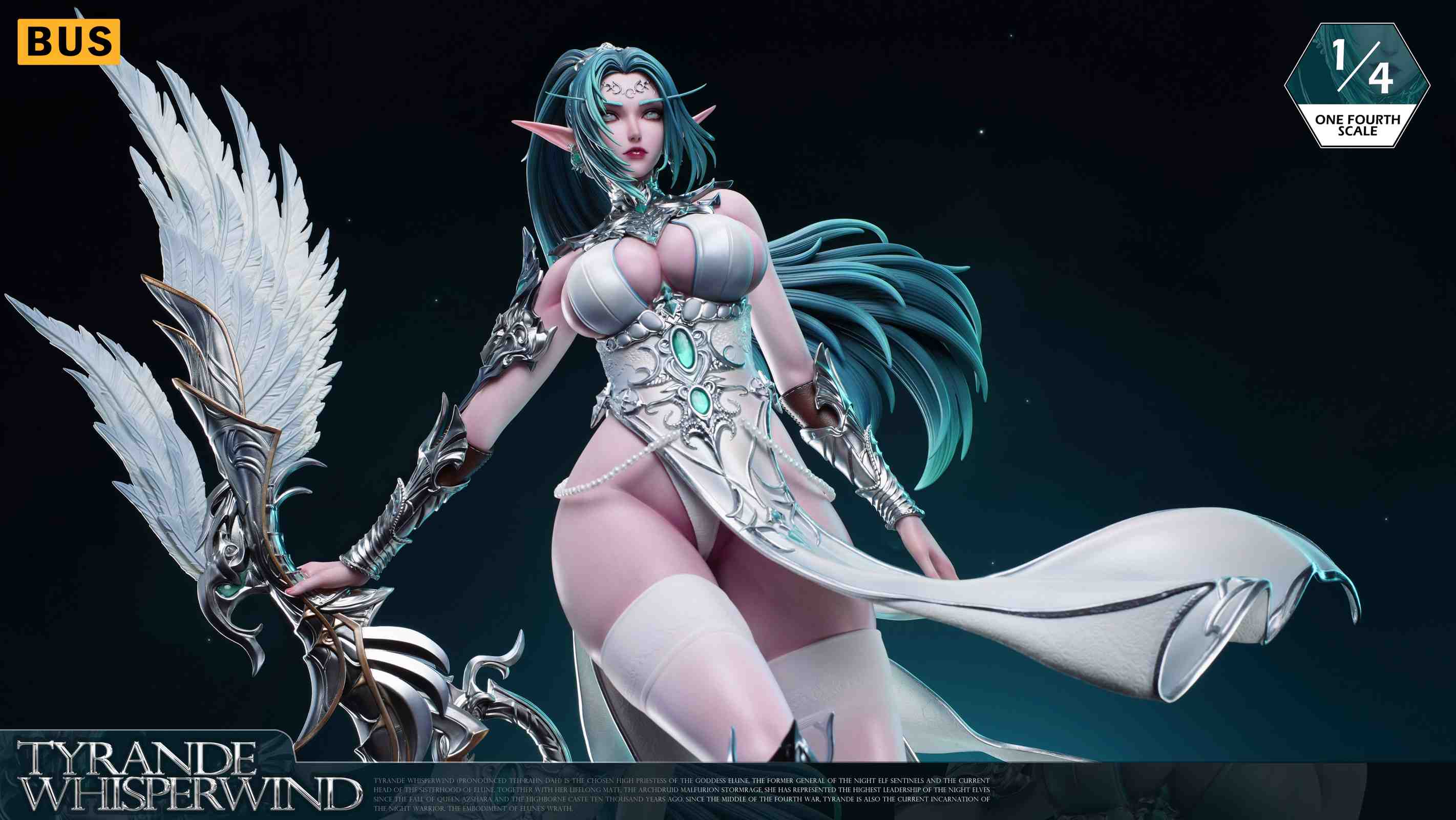 【Pre-sale closed】1/4 Scale Tyrande Whisperwind-World of Warcraft-BUS Studio