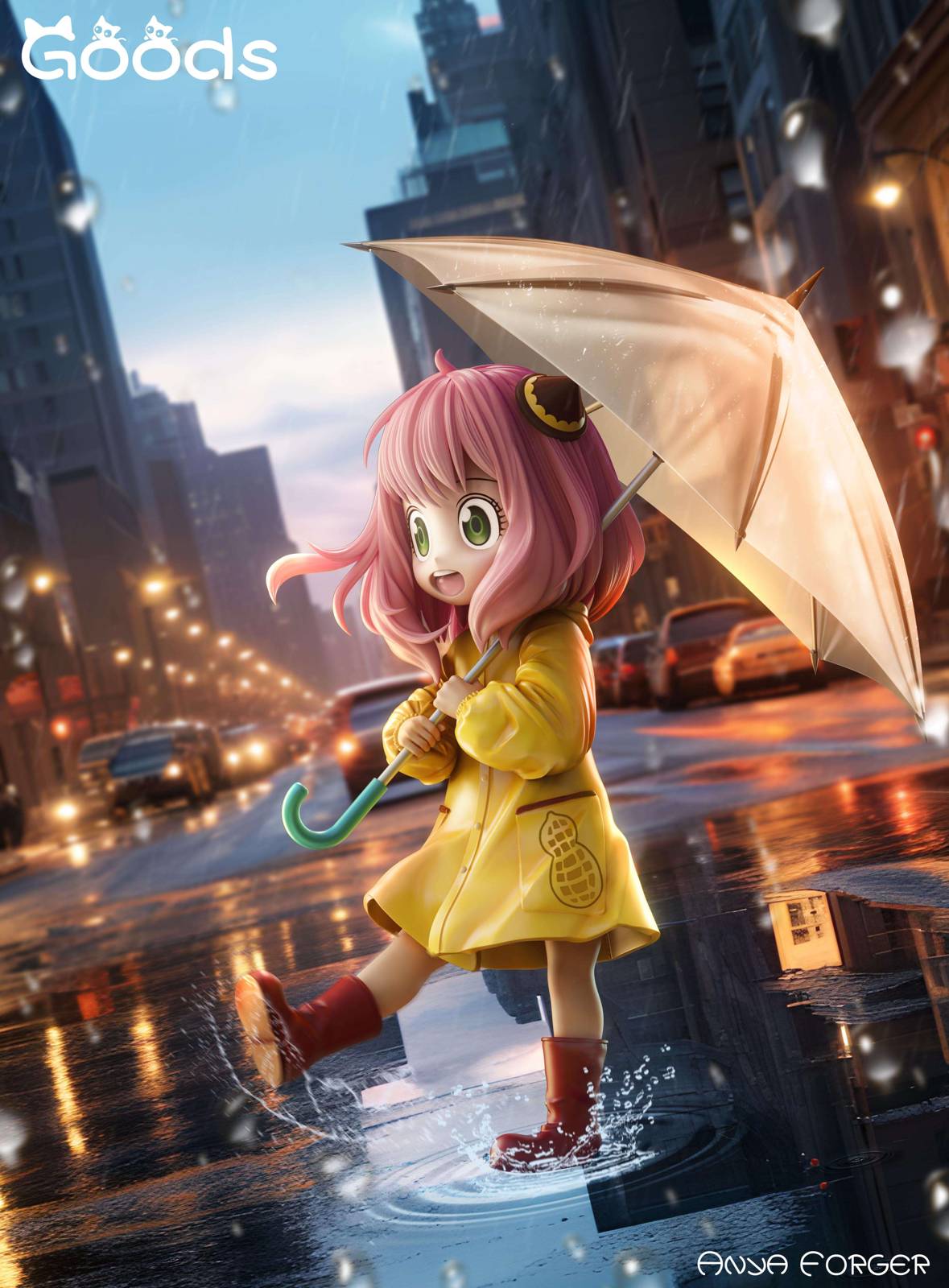 【Last one】1/6 Scale Rain Coat Ver. Anya Forger-Goods Studio