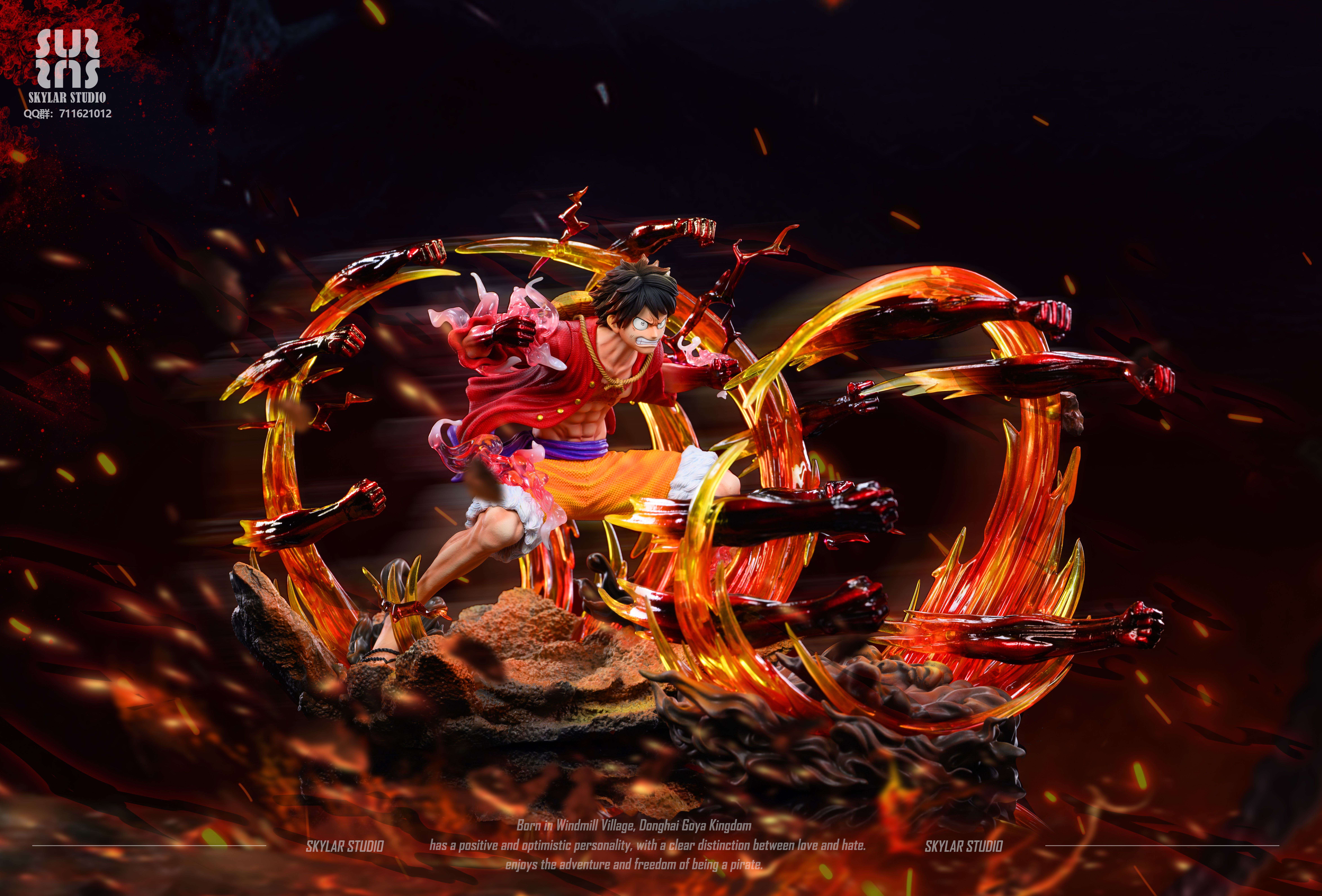 【Pre-sale】POP Scale Machine Gun Luffy-SKYLAR Studio