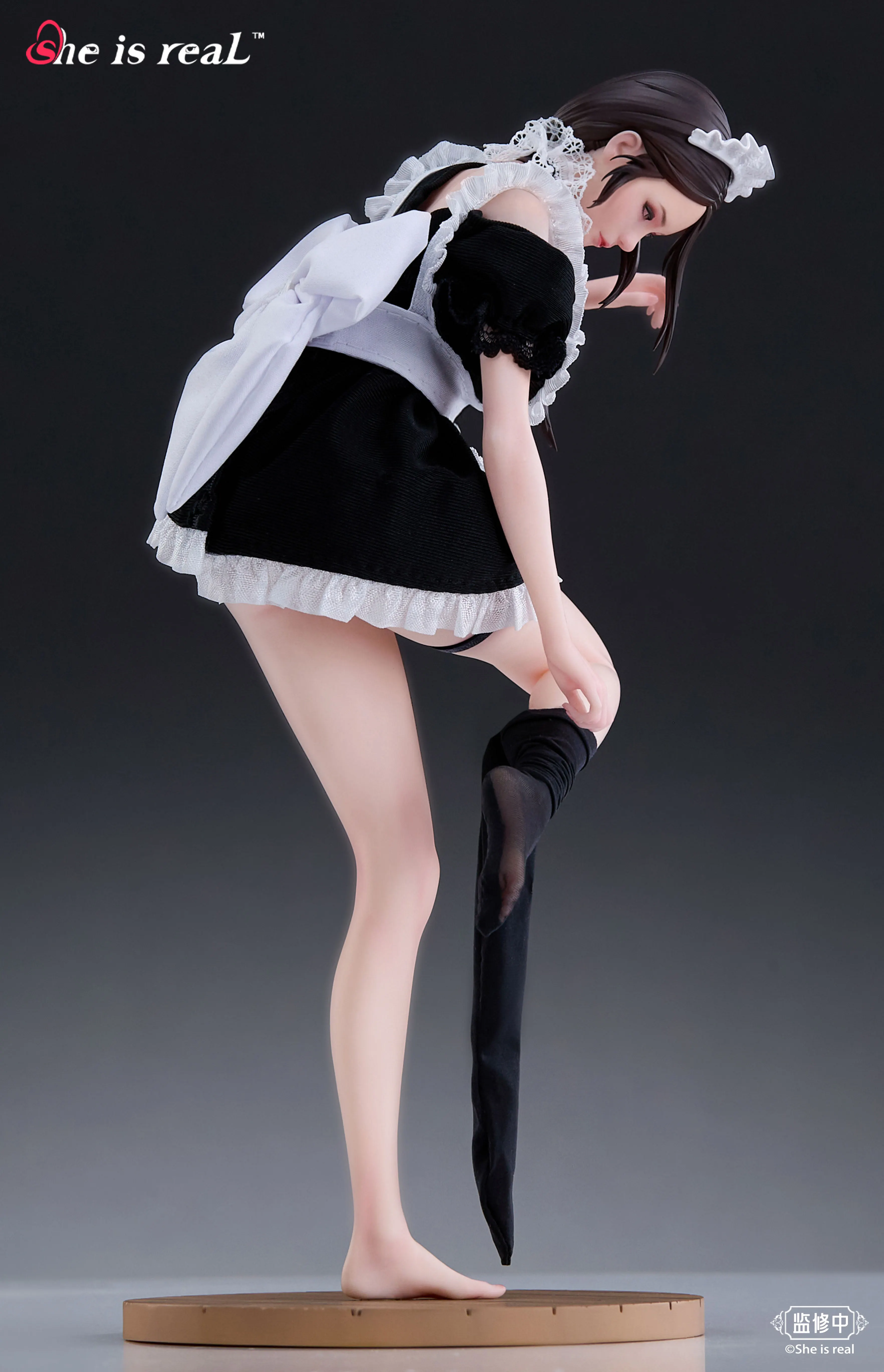 【Sold out】1/6 Scale Water Droplet Maid-Other series-She is real Bearpanda ×Lou LL Studio