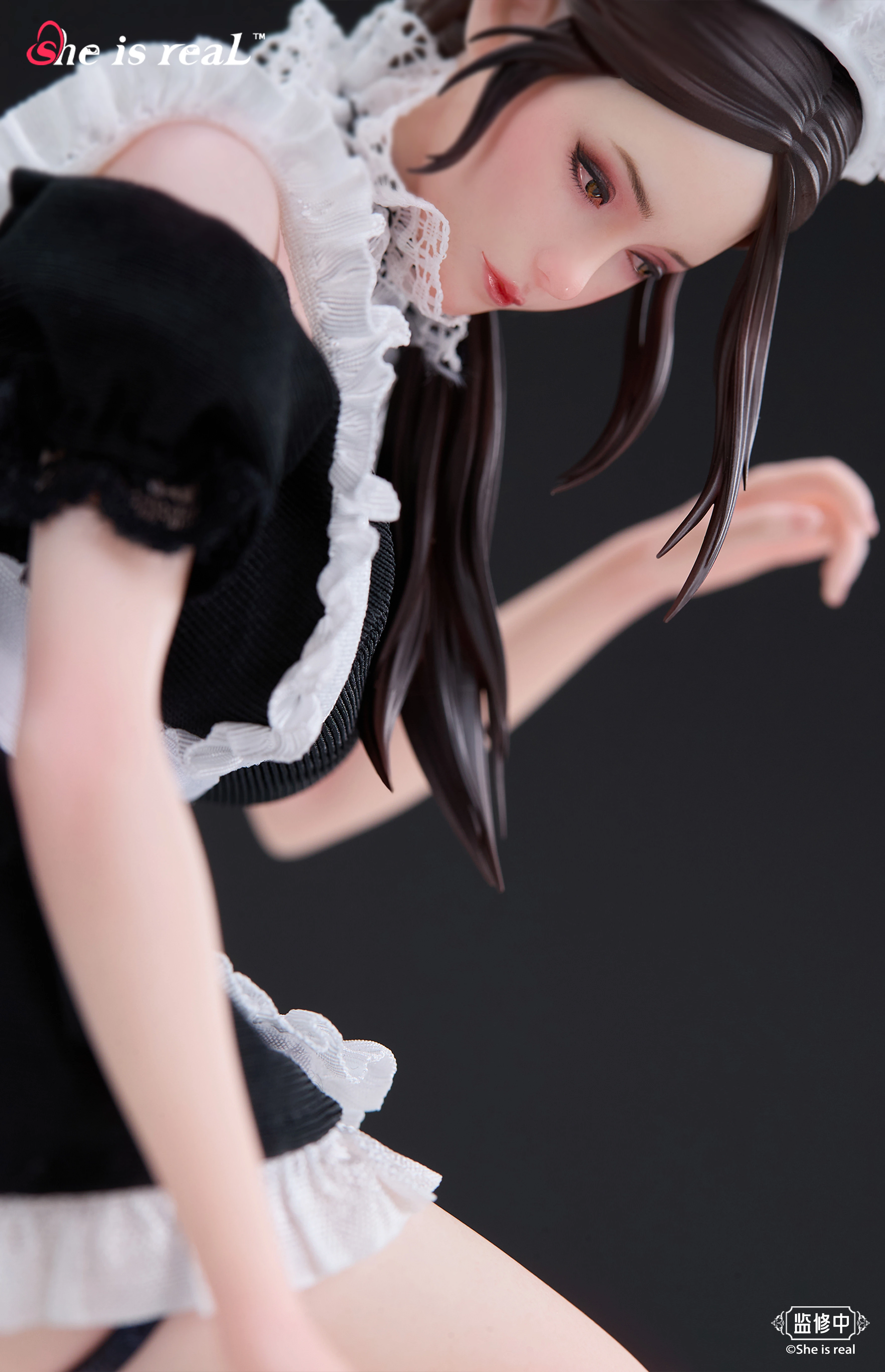 【Sold out】1/6 Scale Water Droplet Maid-Other series-She is real Bearpanda ×Lou LL Studio
