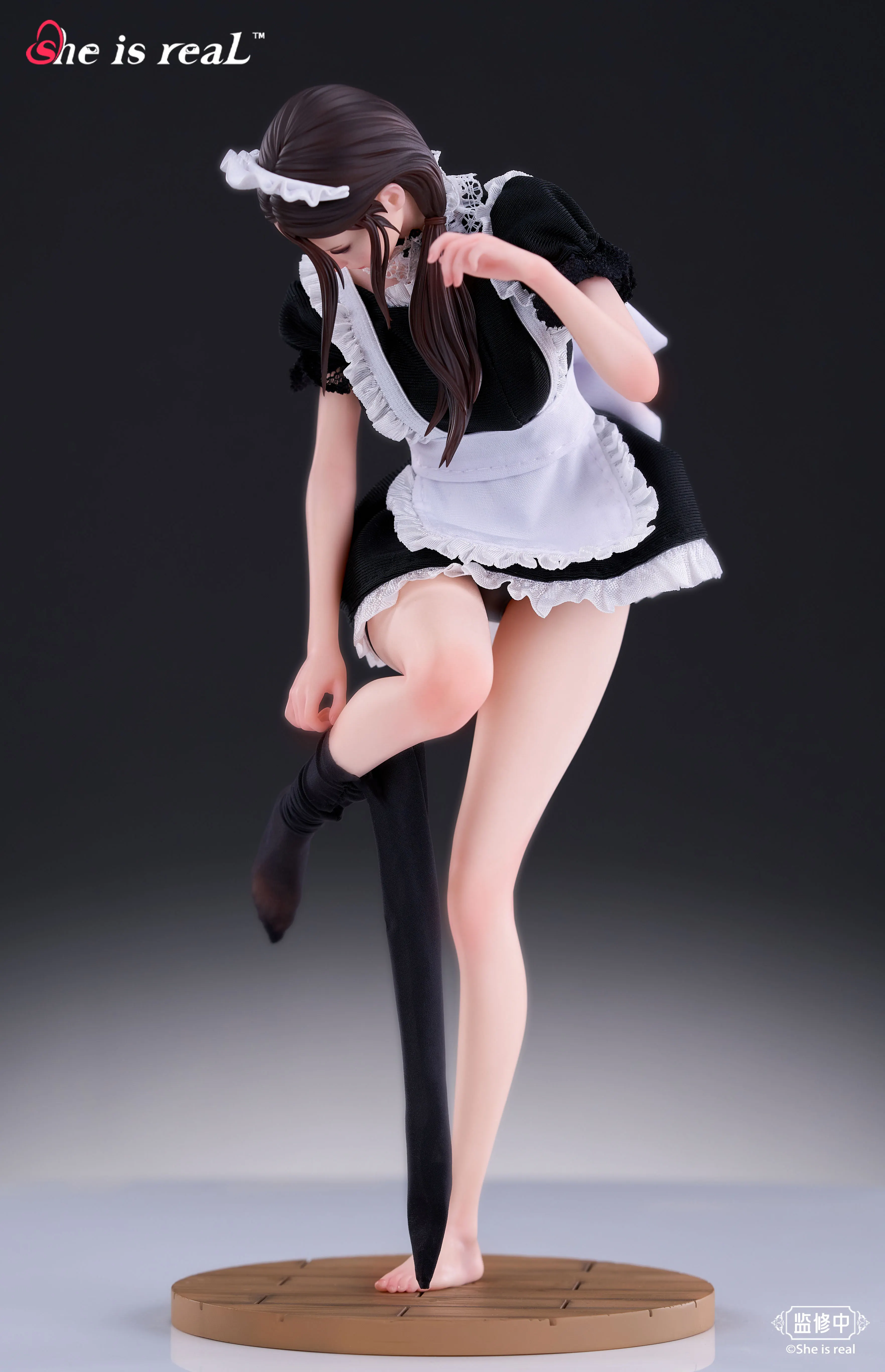 【Sold out】1/6 Scale Water Droplet Maid-Other series-She is real Bearpanda ×Lou LL Studio