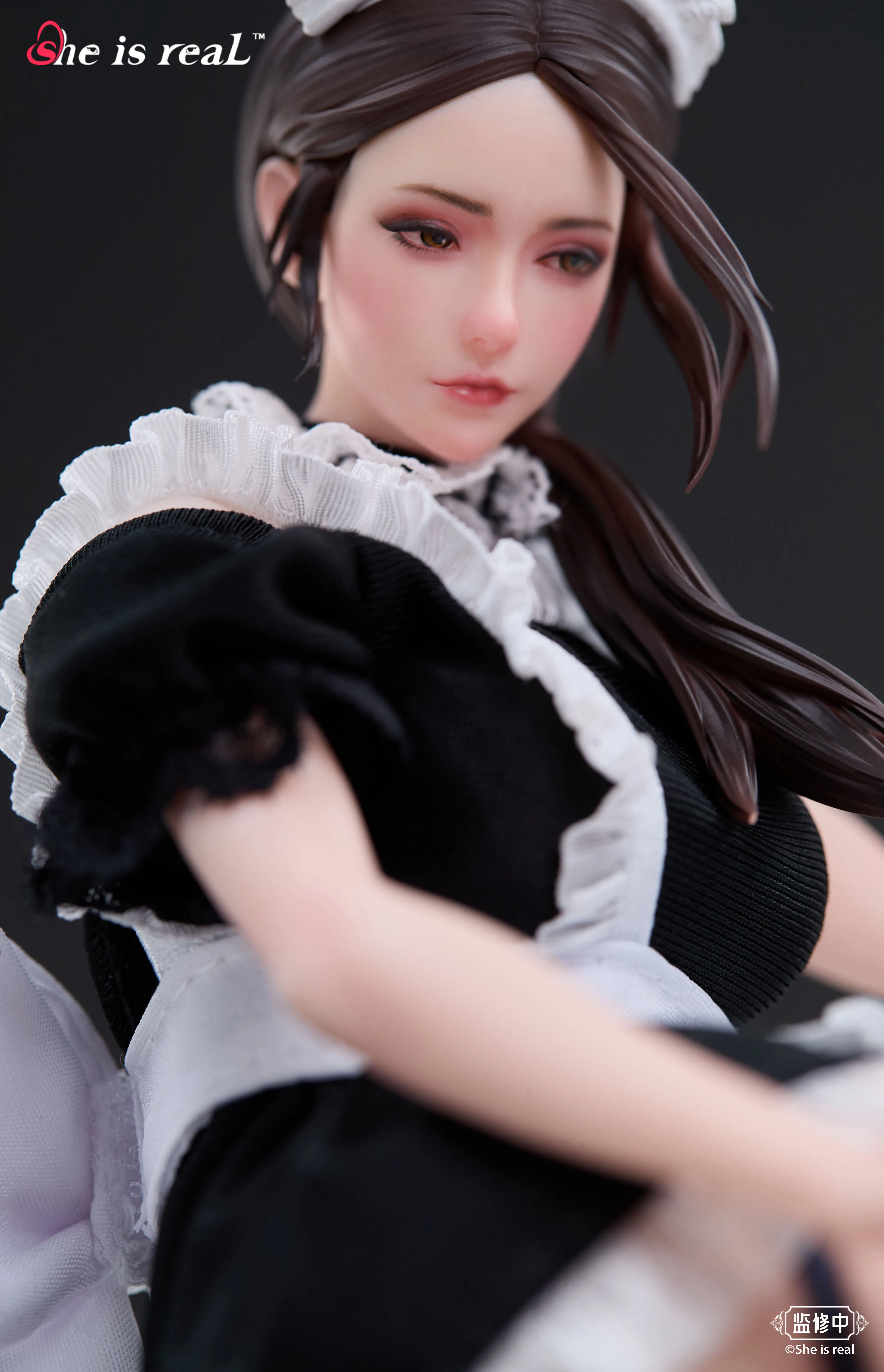 【Sold out】1/6 Scale Water Droplet Maid-Other series-She is real Bearpanda ×Lou LL Studio