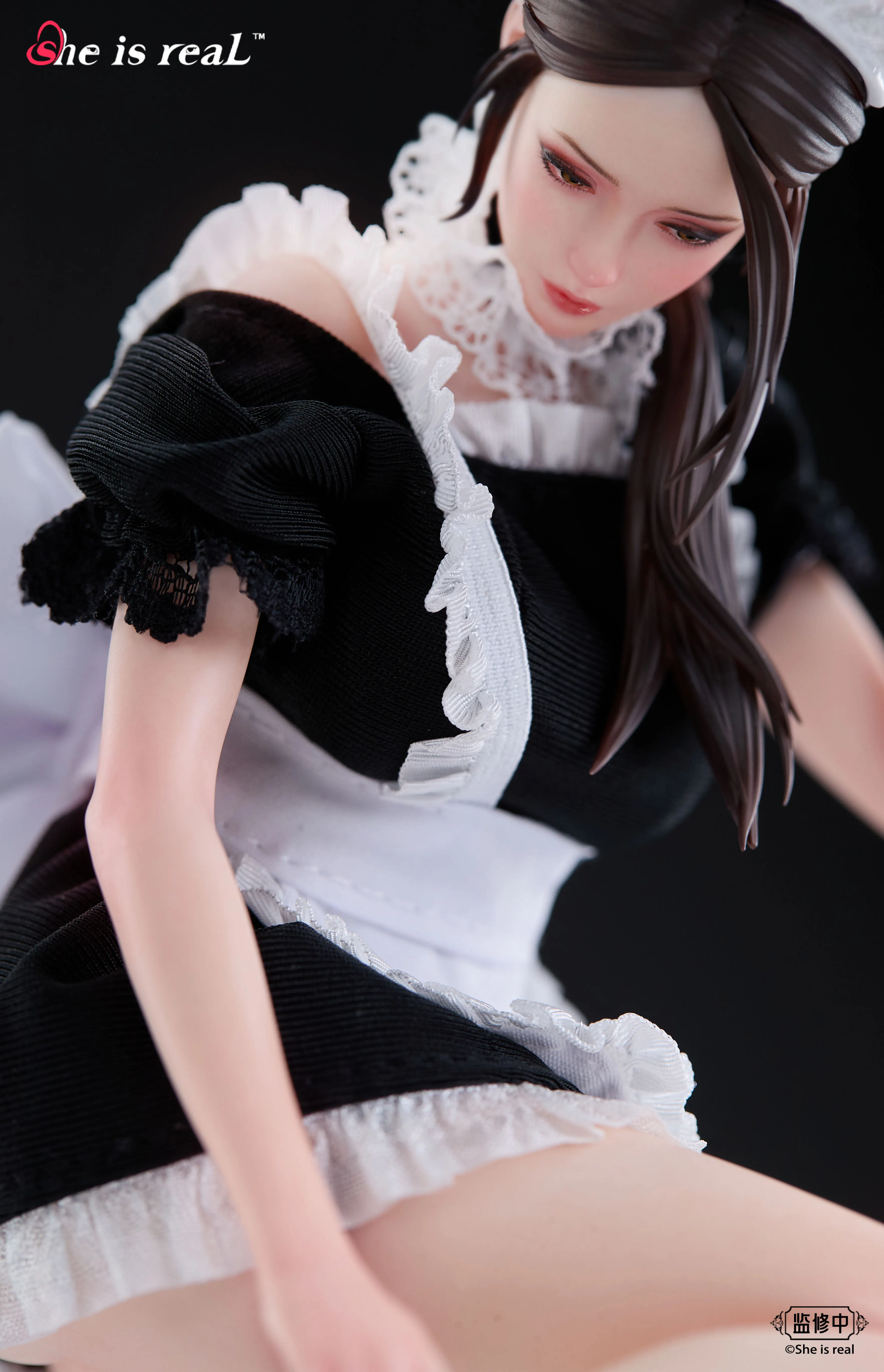 【Sold out】1/6 Scale Water Droplet Maid-Other series-She is real Bearpanda ×Lou LL Studio