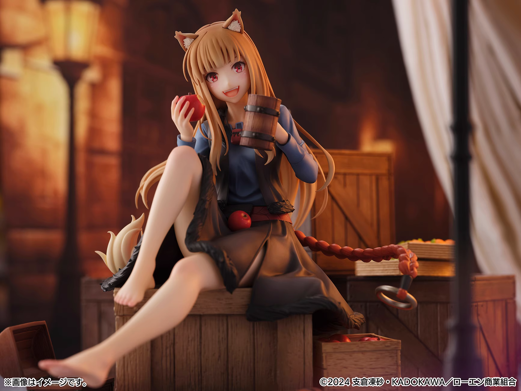 【Pre-sale】1/7 Scale Princess Amethyst Dress Ver. Holo-狼と香辛料-SSF Studio