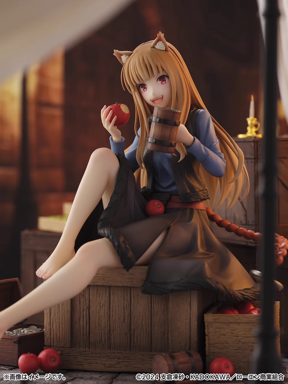 【Pre-sale】1/7 Scale Princess Amethyst Dress Ver. Holo-狼と香辛料-SSF Studio