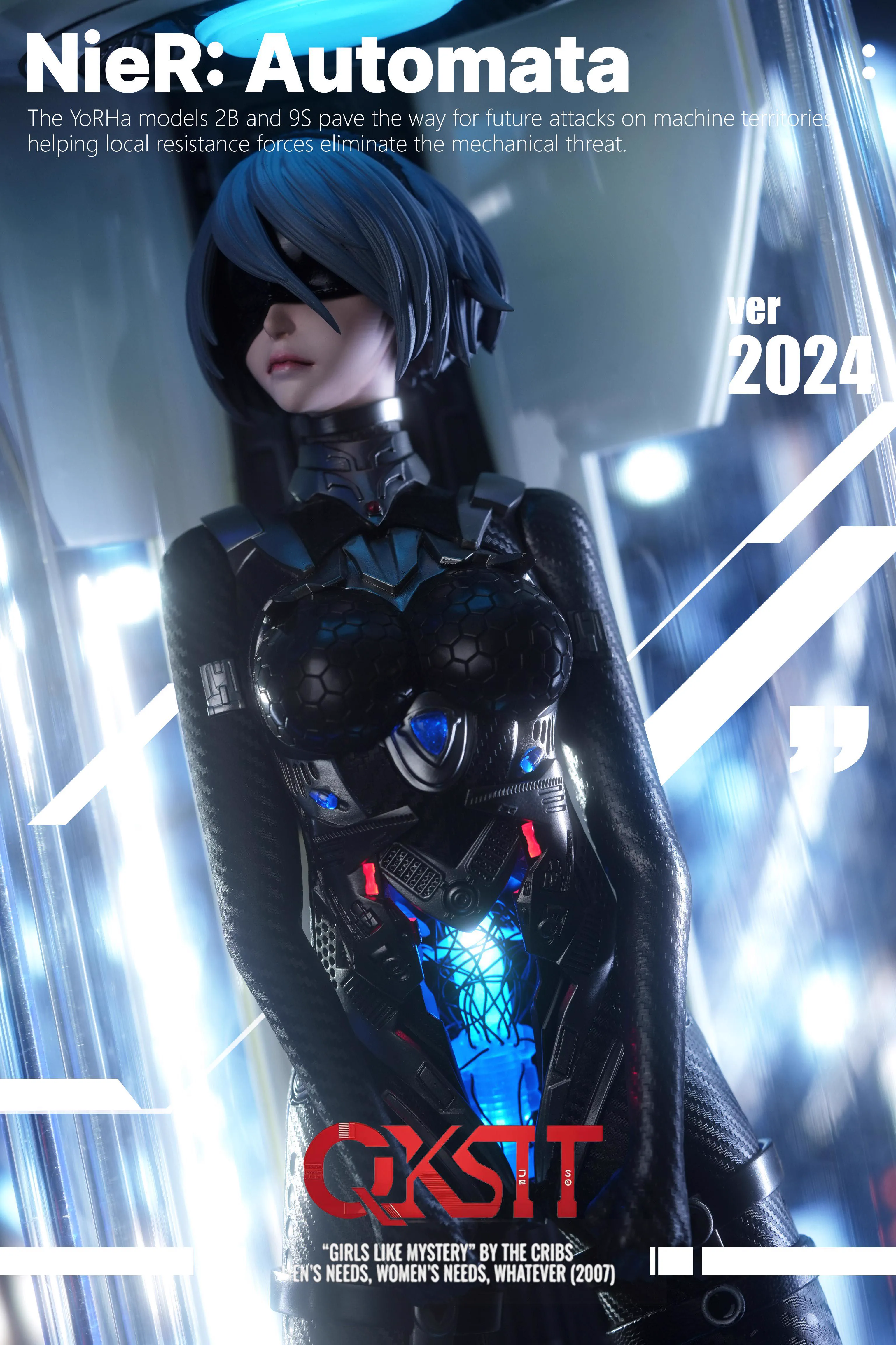 【Sold out】1/3 Scale YoRHa No. 2 2B-NieR:Automata-QKST Studio