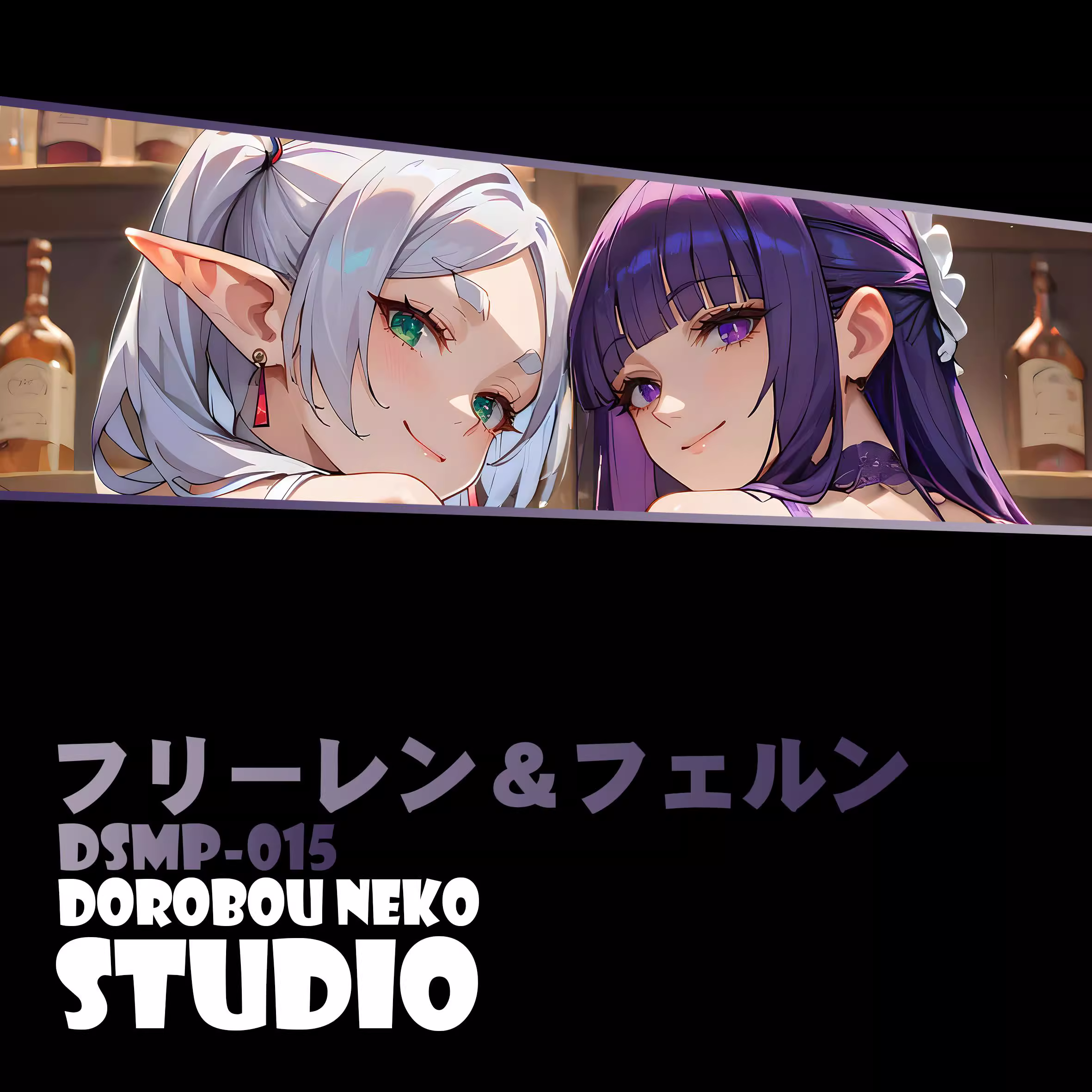 【In stock】DSMP-015 Decorative Painting of Fern & Frieren-Frieren: Beyond Journey's End-Dorobou Neko Studio