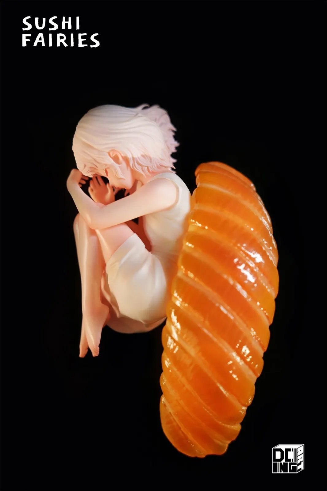 【Sold out】Sleeping Beauty-Sushi Fairies Ikura & Gunkan & Salmon & Sweet Shrimp-Original Design-WeArtDoing