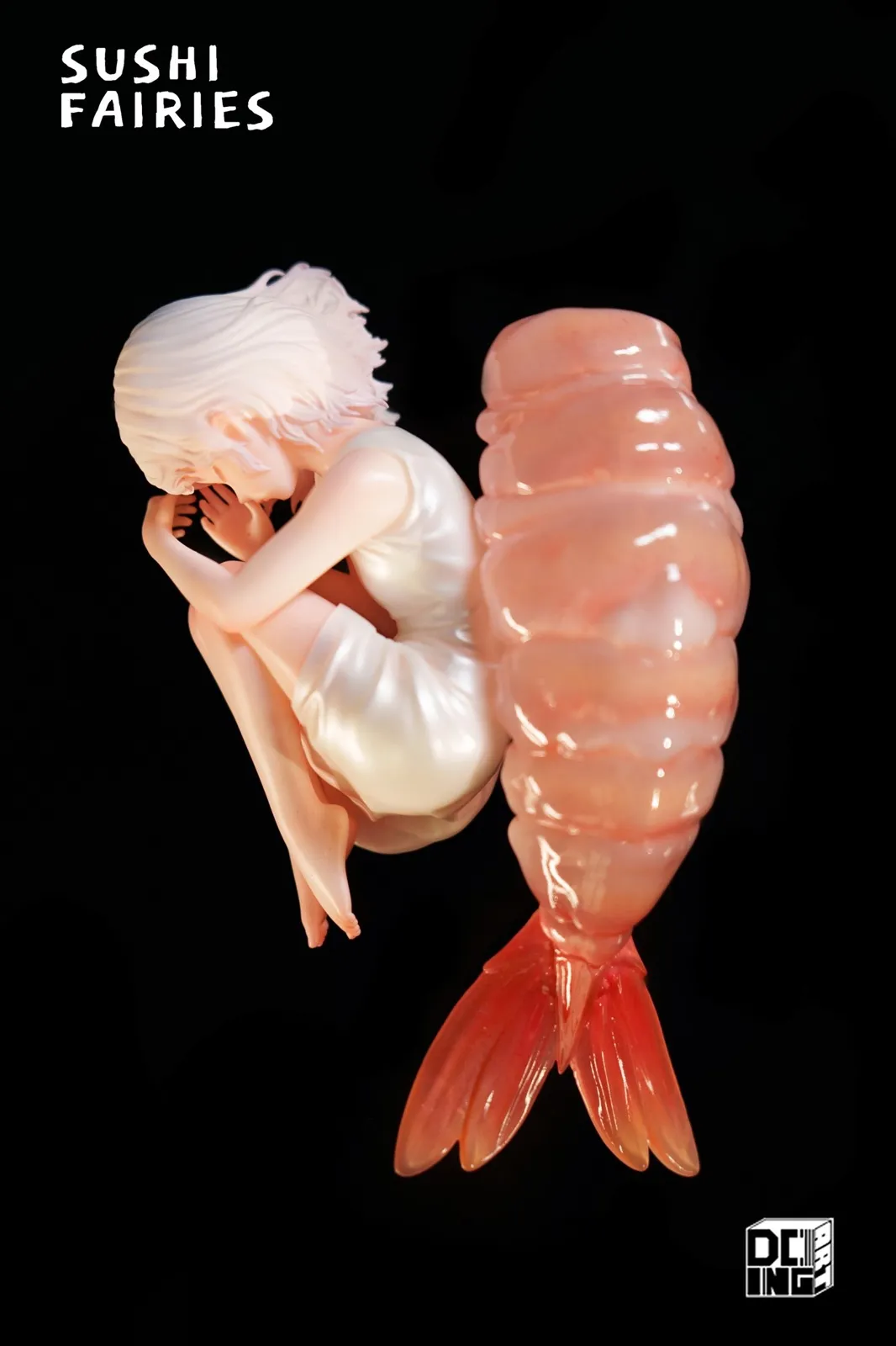 【Sold out】Sleeping Beauty-Sushi Fairies Ikura & Gunkan & Salmon & Sweet Shrimp-Original Design-WeArtDoing