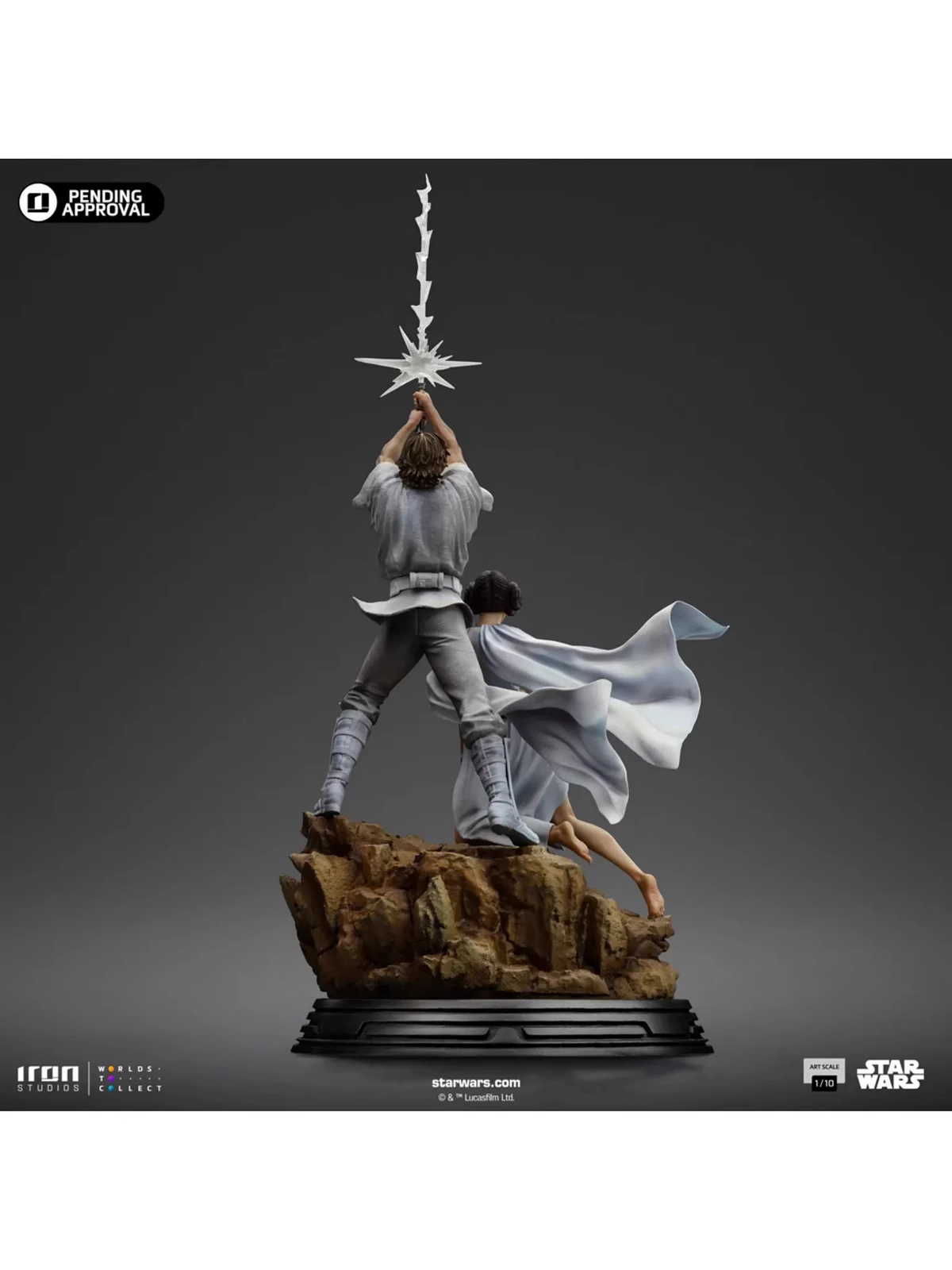 【Pre-sale】1/10 Scale Luc & Leia-Star Wars-Iron Studios
