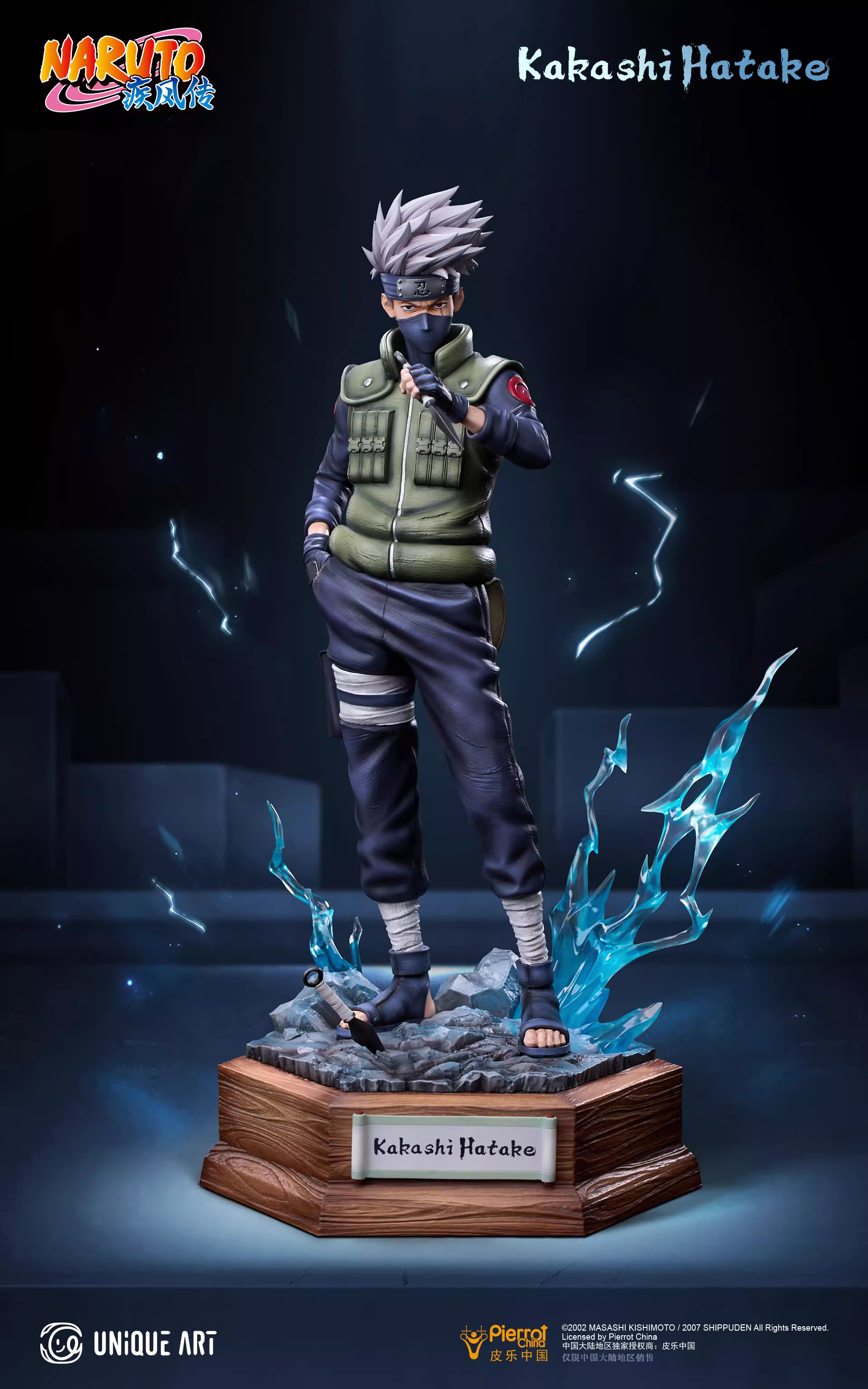 【Sold out】1/6 Scale Kakashi & Uchiha Obito-UNiQUE ART Studio