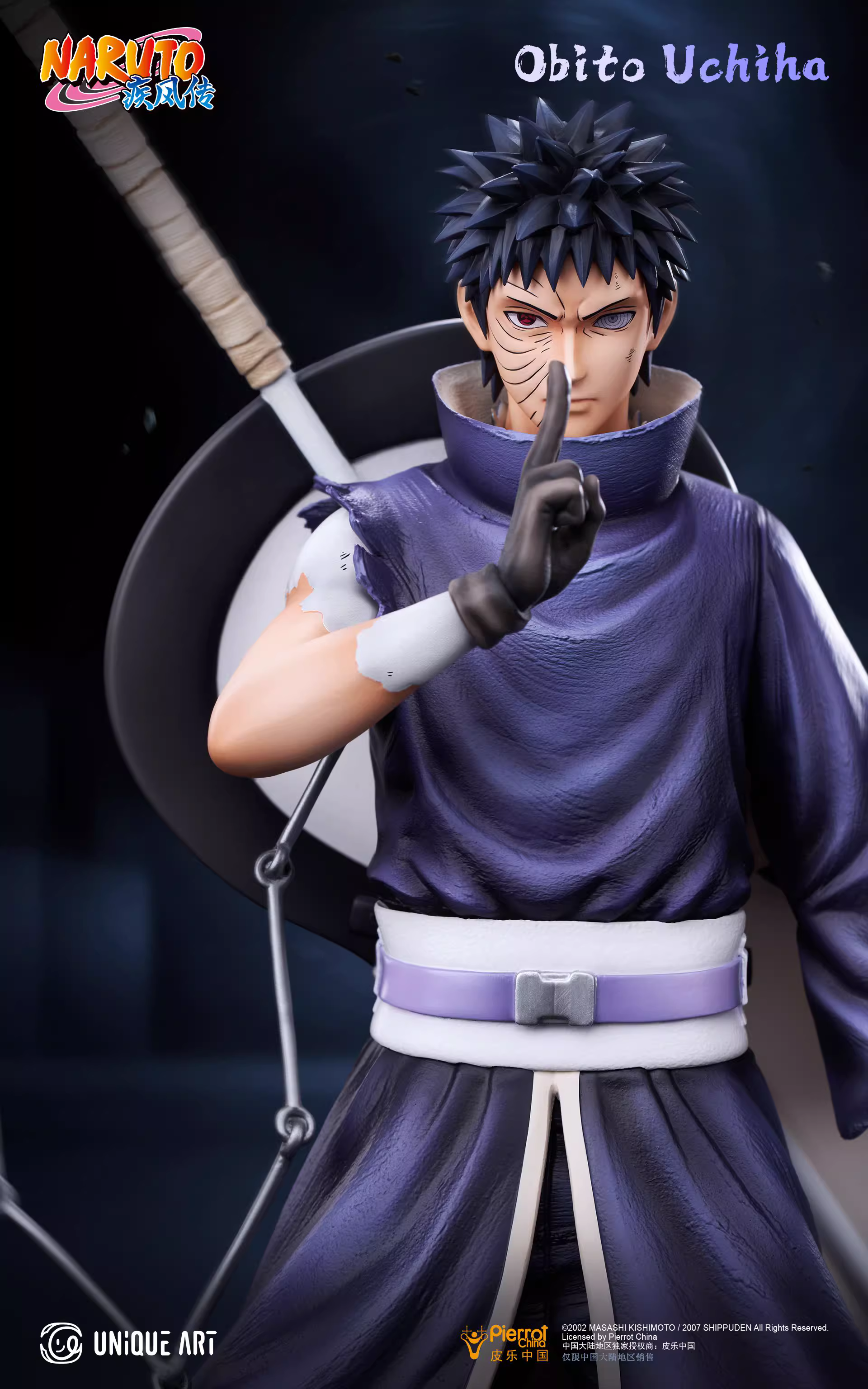 【Sold out】1/6 Scale Kakashi & Uchiha Obito-UNiQUE ART Studio