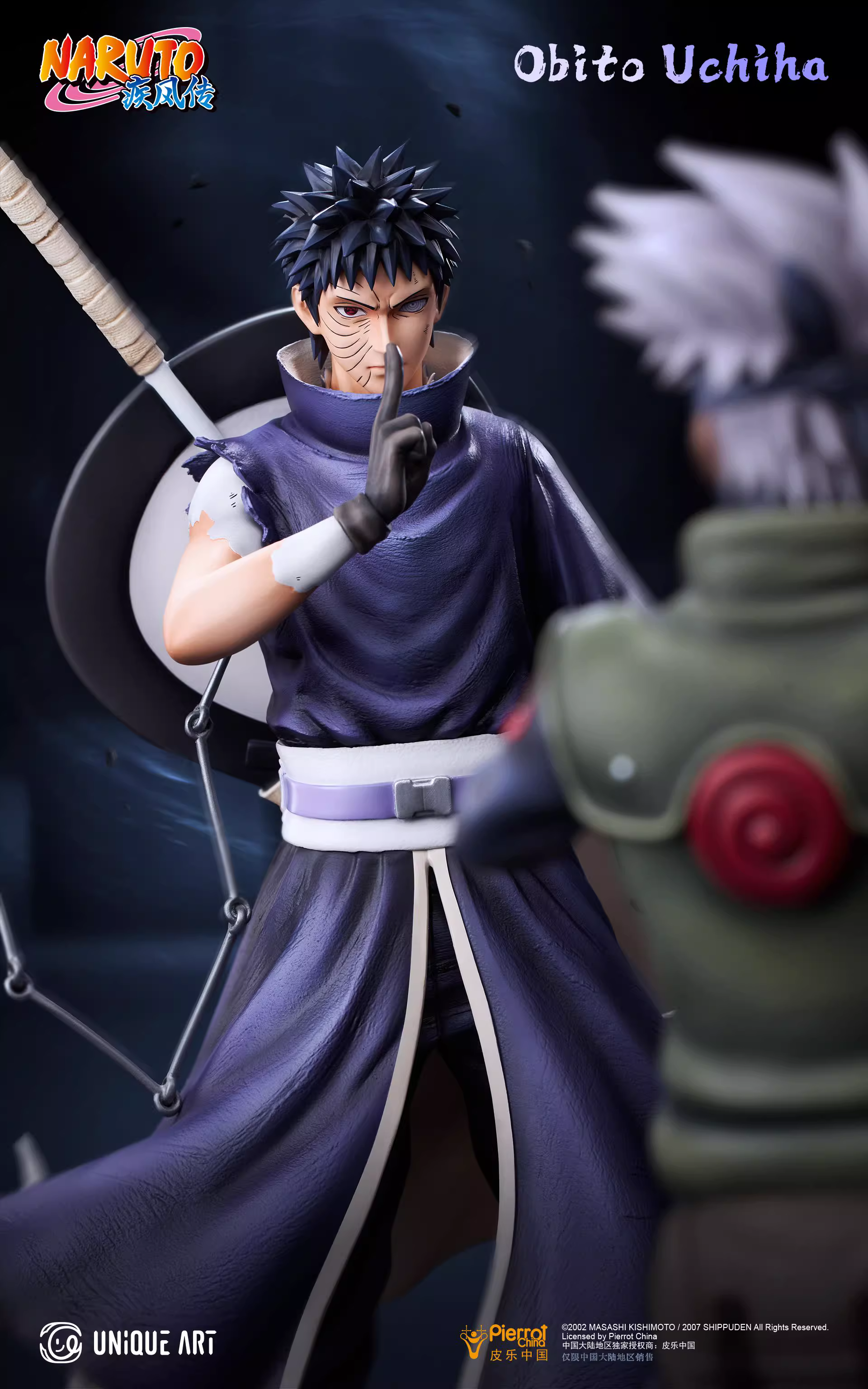 【Sold out】1/6 Scale Kakashi & Uchiha Obito-UNiQUE ART Studio