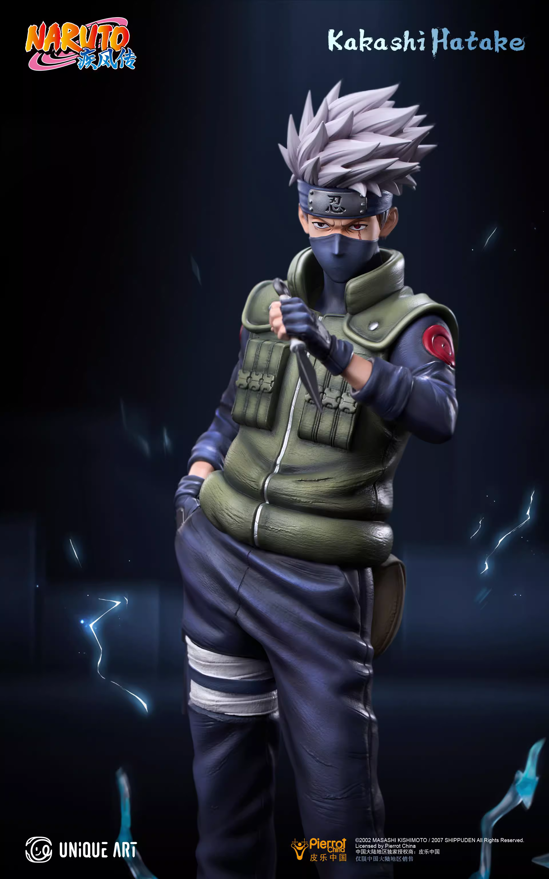 【Sold out】1/6 Scale Kakashi & Uchiha Obito-UNiQUE ART Studio