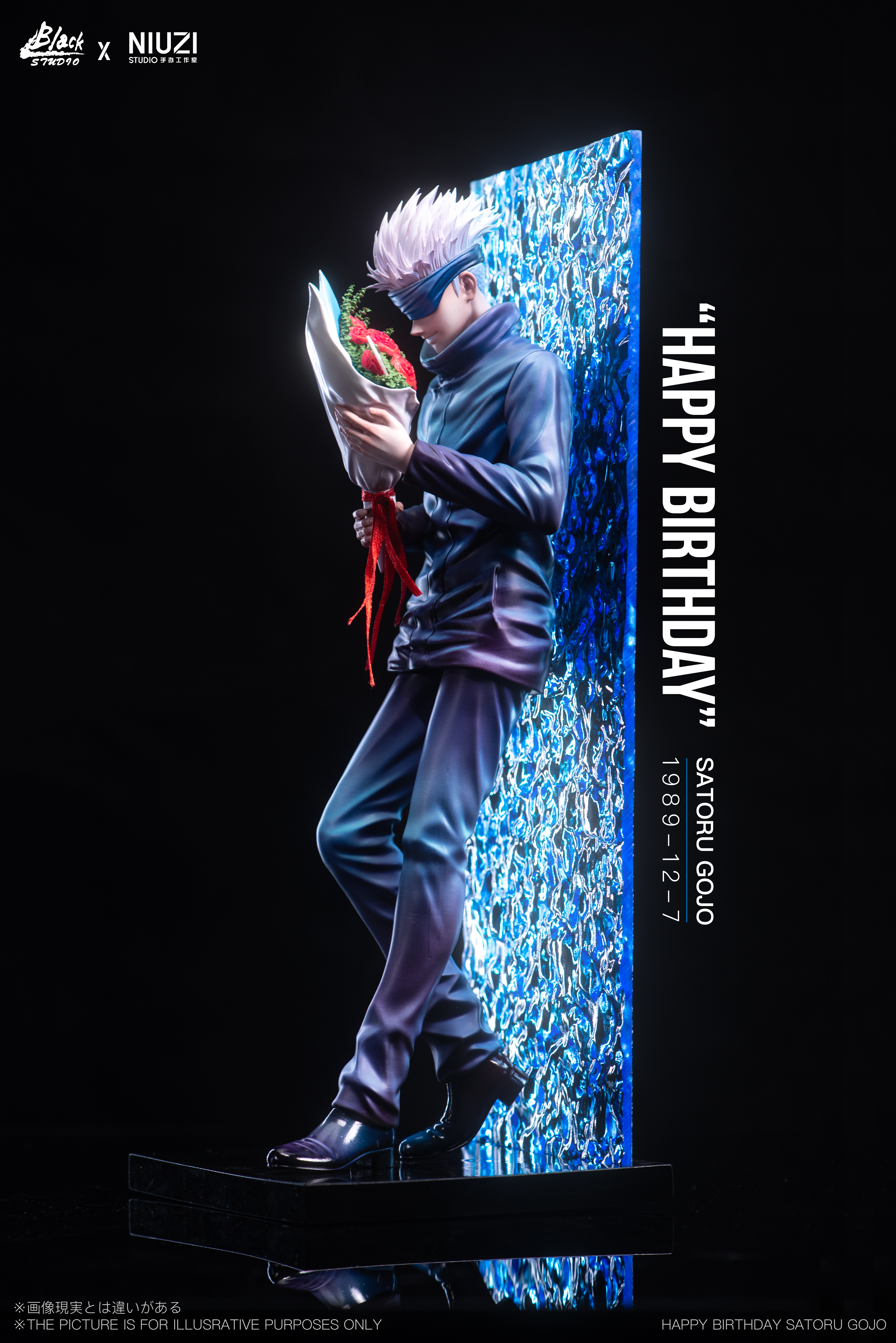 【Sold out】1/6 Scale Happy Birthday Satoru Gojo-BLACK & NIUZI Studios